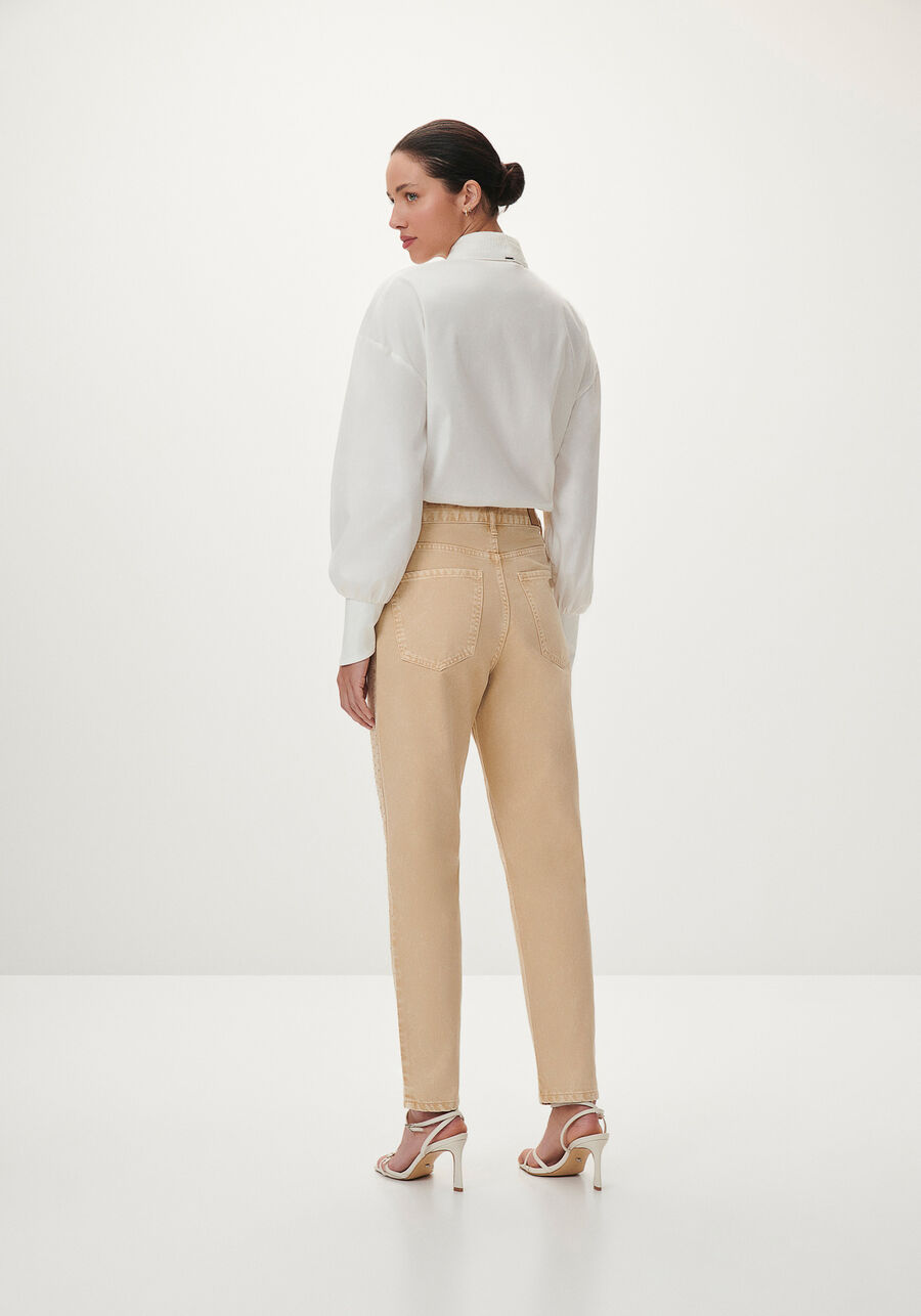 Camisa Manga Longa com Flores Gola, . Camisa Manga Longa com Flores Gola, , large.