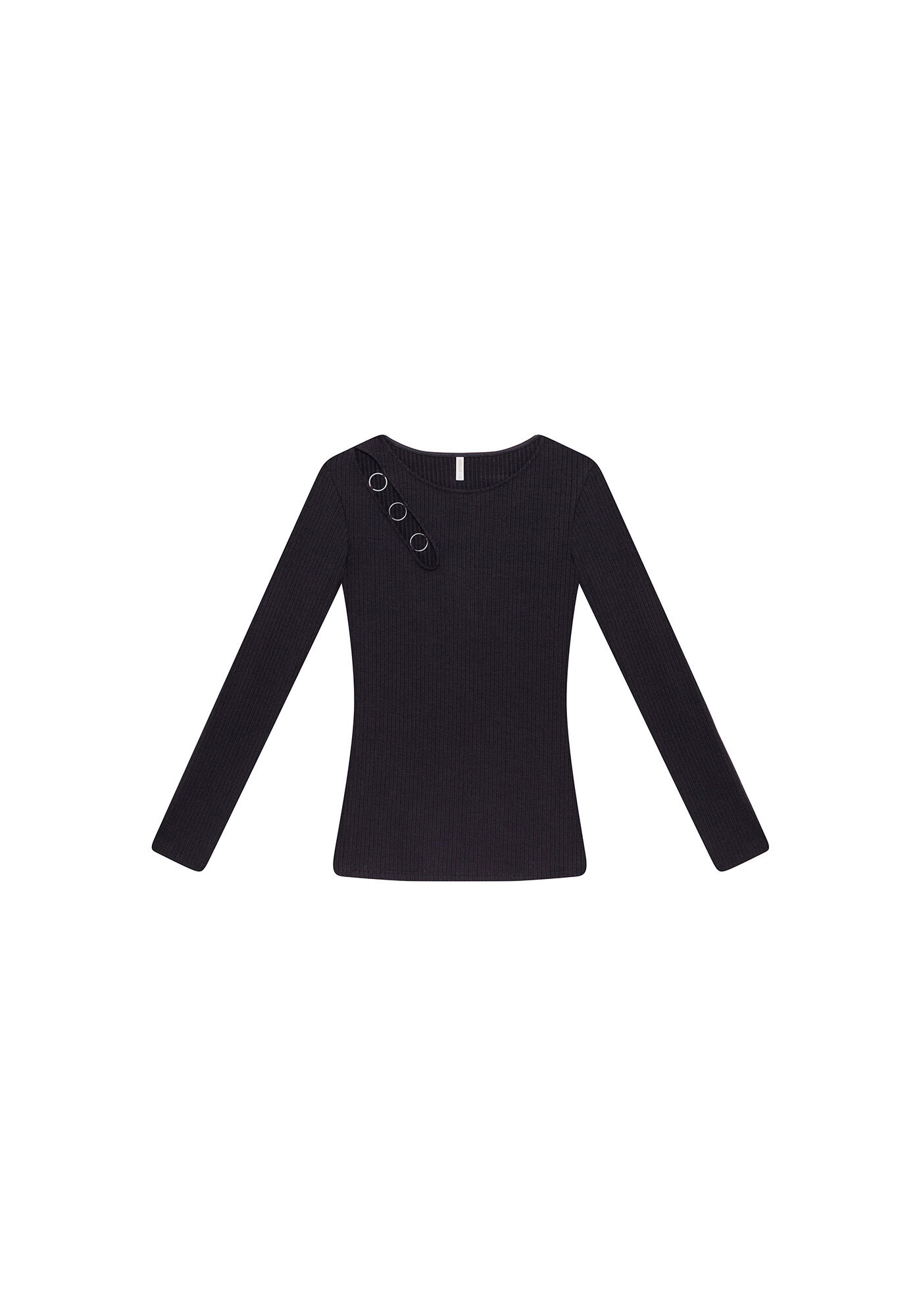 Blusa Manga Longa Argolas, , large.