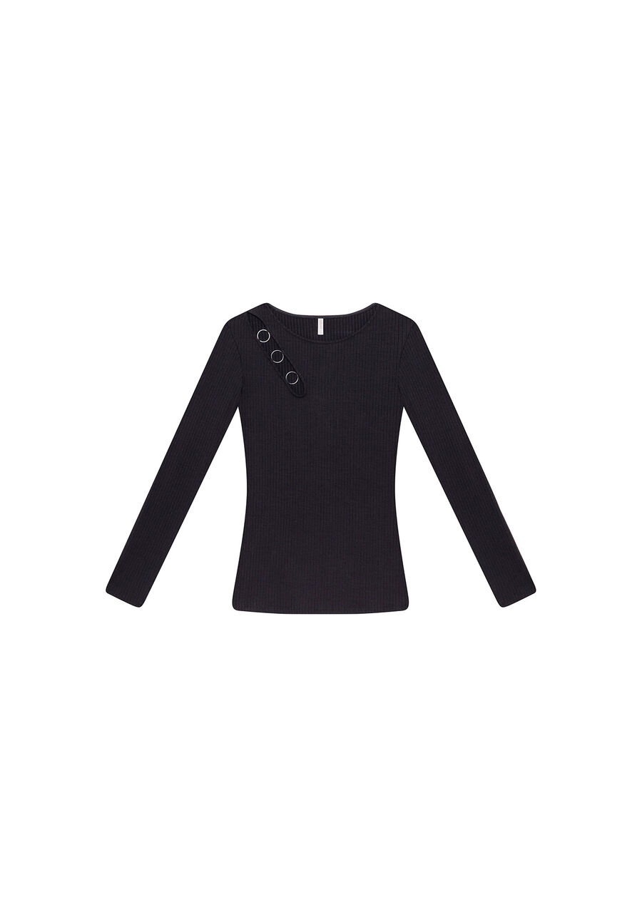 Blusa Manga Longa Argolas, . Blusa Manga Longa Argolas, , large.