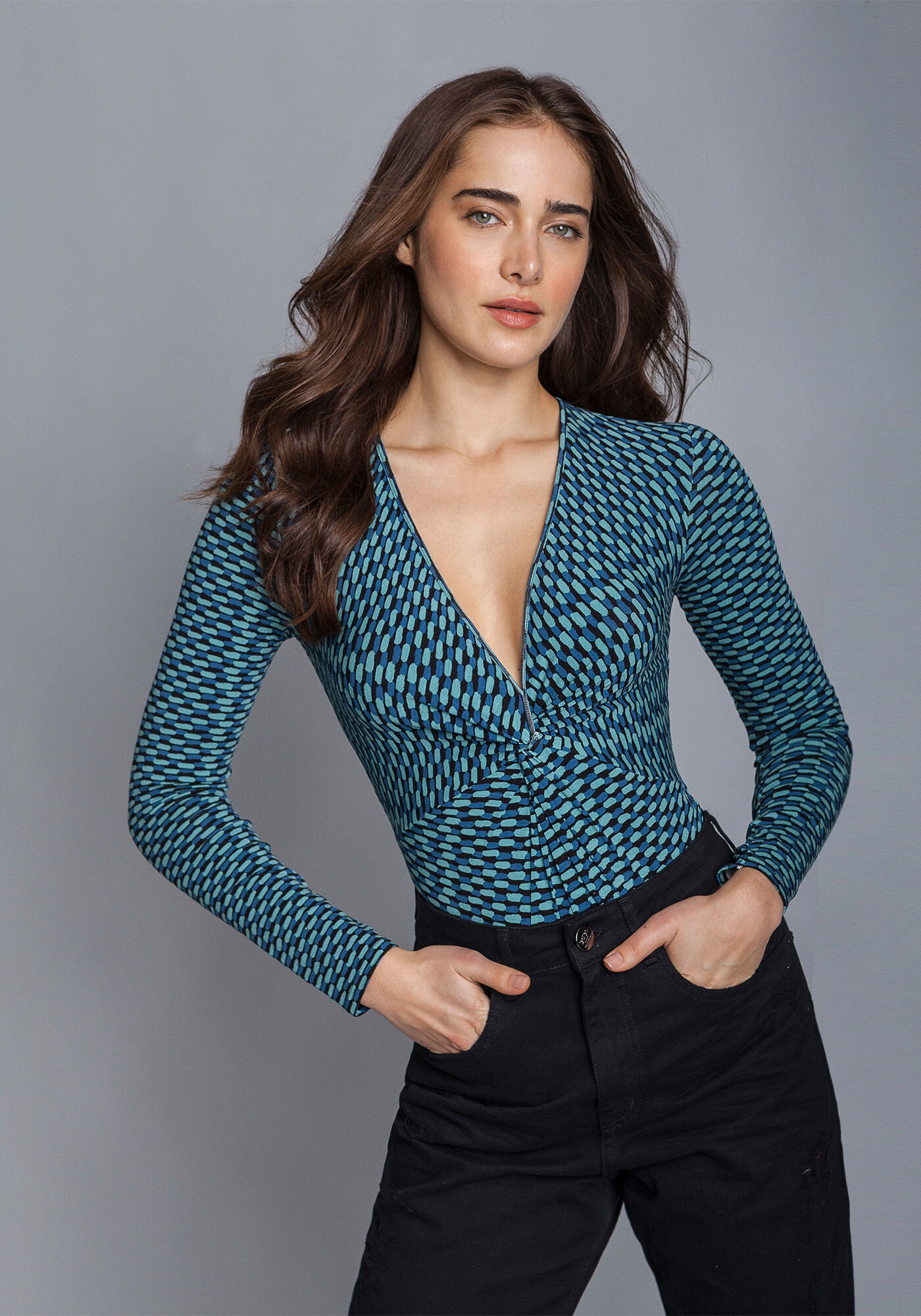 Body Manga Longa Transpassado, , large.