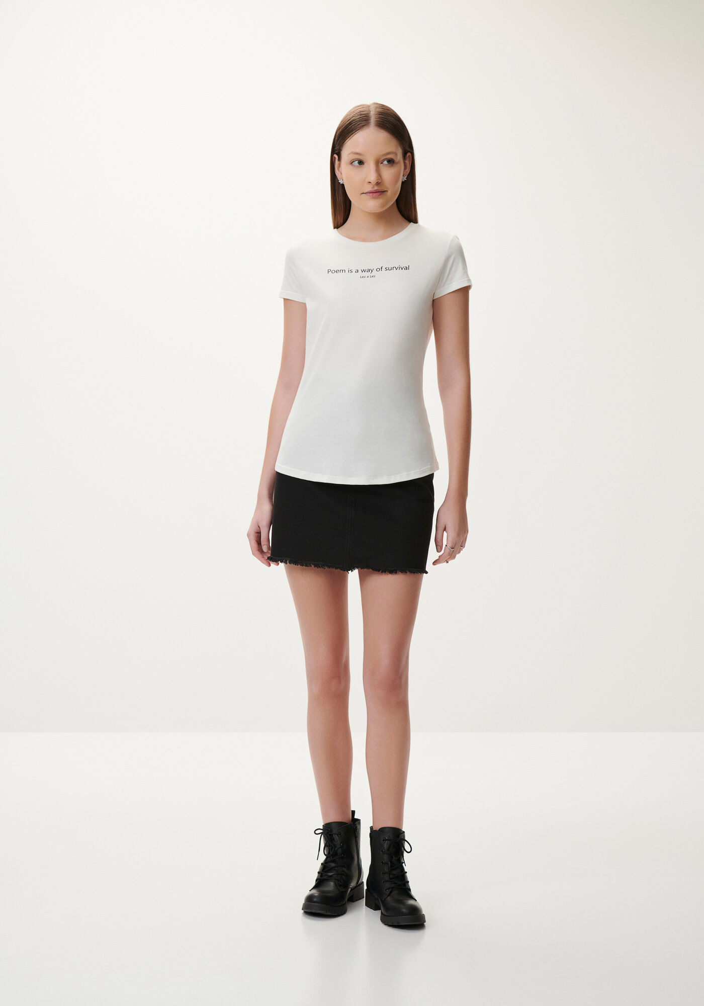 T-shirt em Algod&atilde;o Respons&aacute;vel com Estampa, , large.