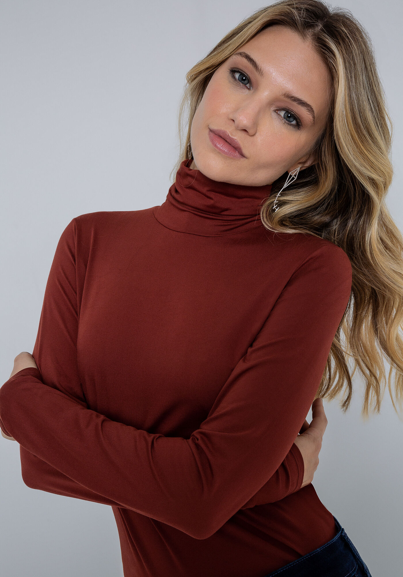 Blusa de on sale manga longa