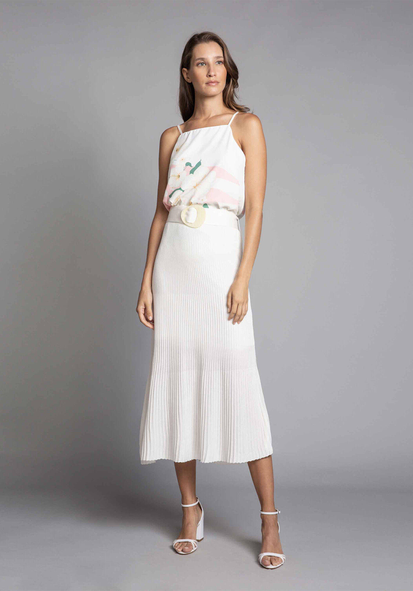 Blusa com Al&ccedil;as Estampa Four Mile, , large.