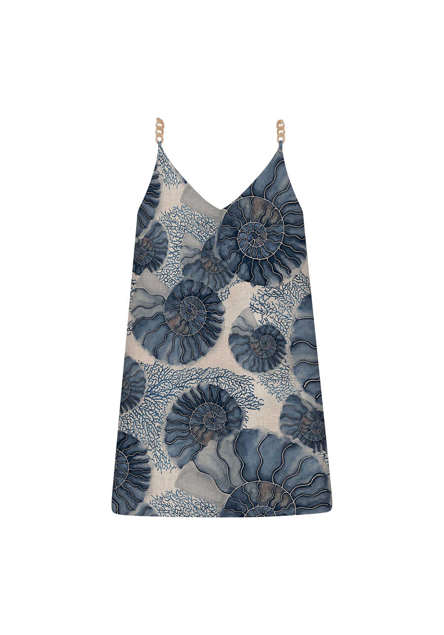 Vestido com Faixa Estampa, . Vestido com Faixa Estampa, , large.