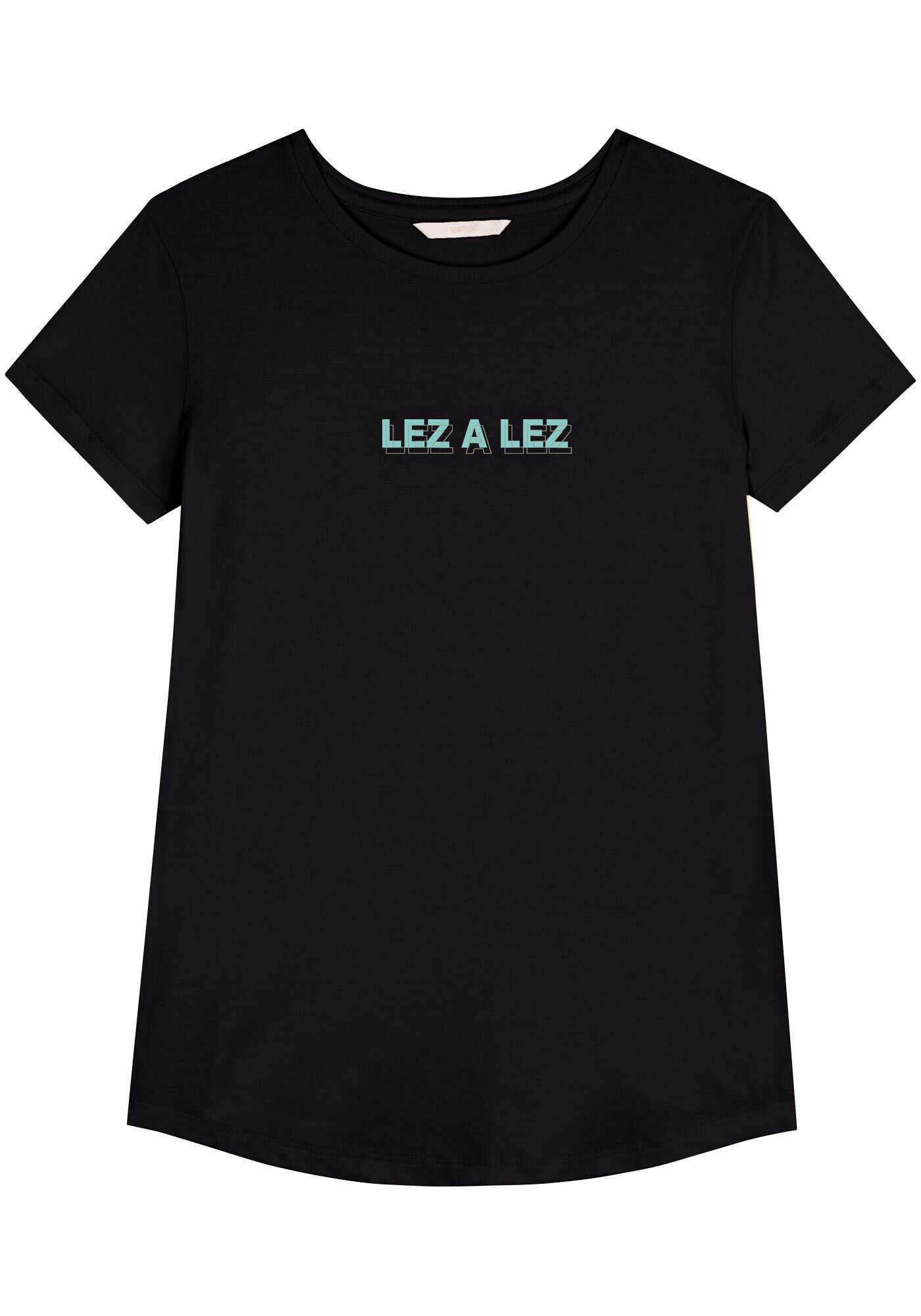 Blusa T-Shirt De Mangas Curtas Em Algod&atilde;o Penteado, , large.