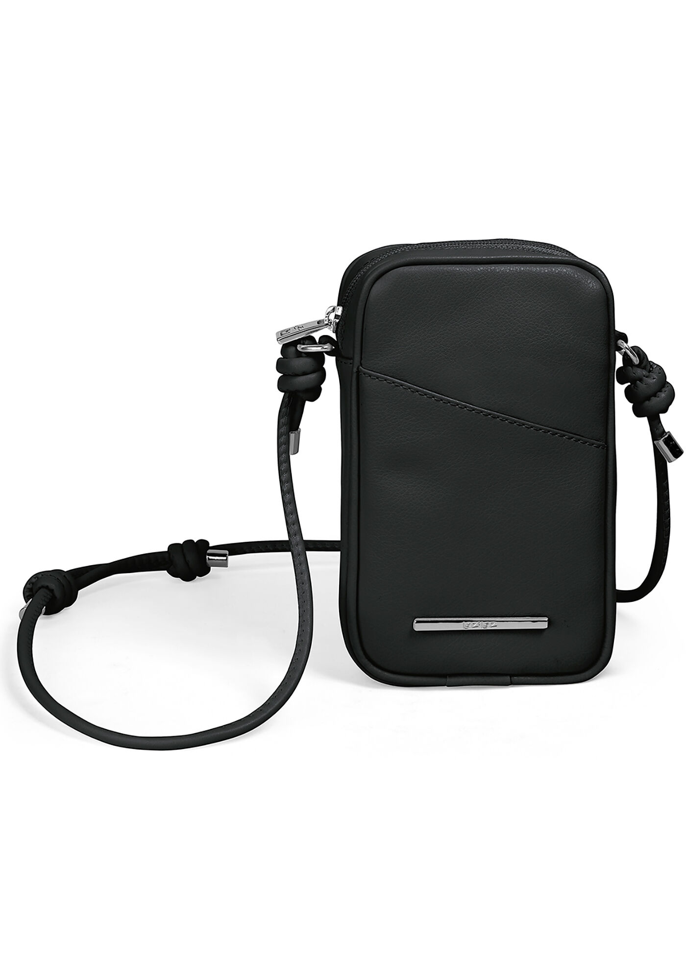 Bolsa Crossbody Pequena com Al&ccedil;a Fina, , large.