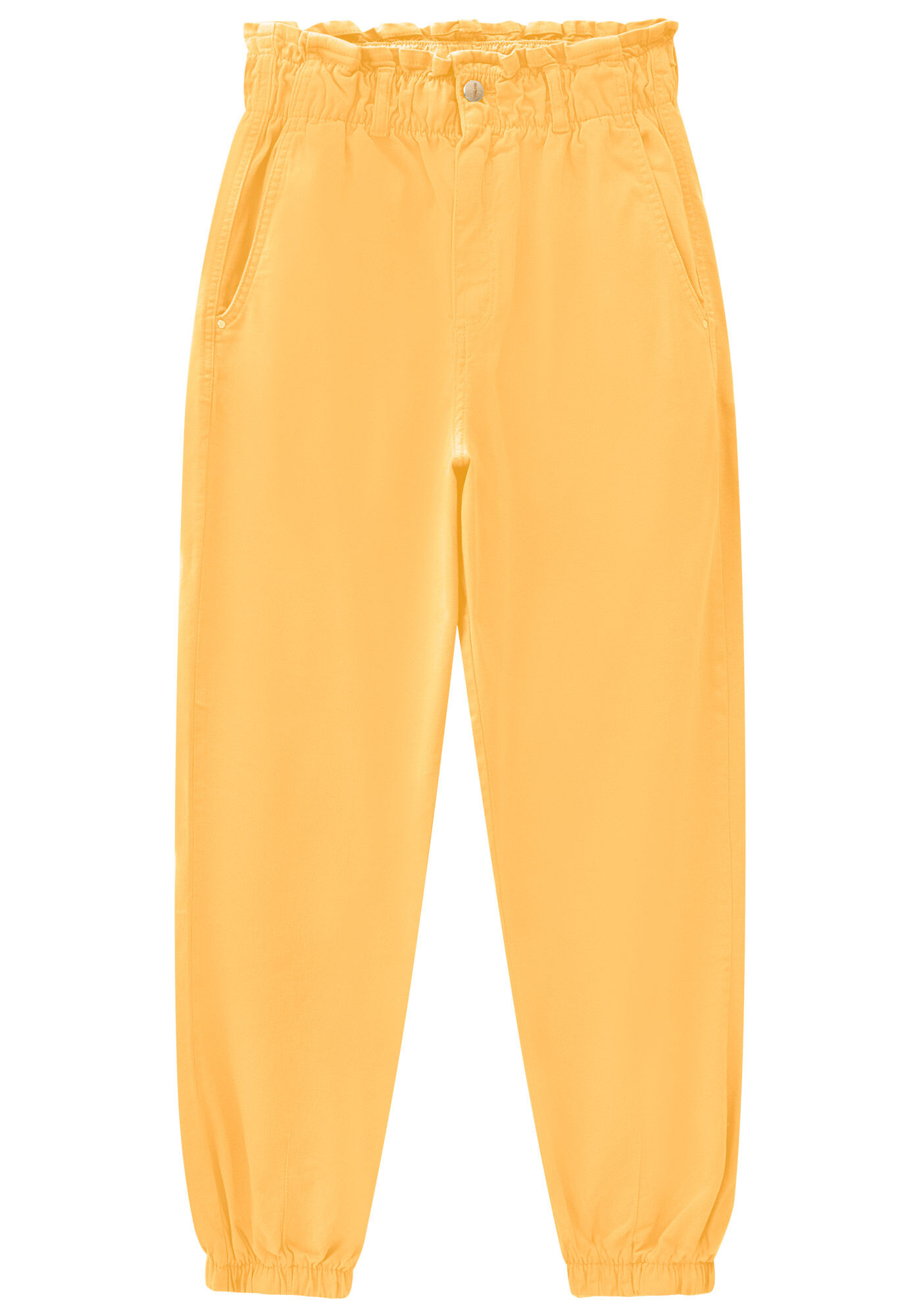 Cal&ccedil;a Sarja Jogging Cropped Cintura M&eacute;dia, , large.