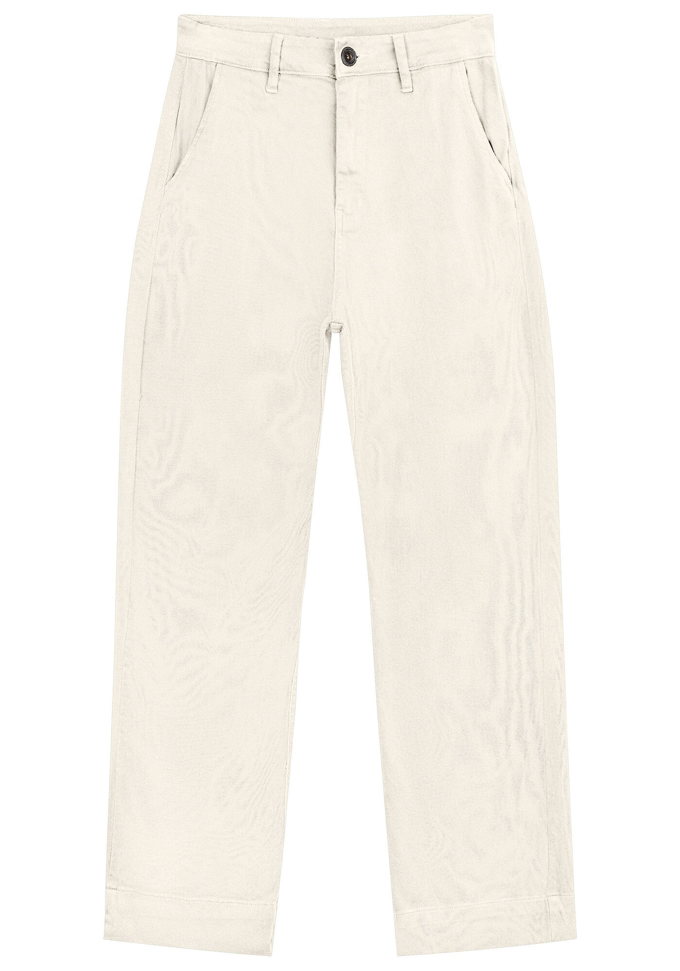Cal&ccedil;a Sarja Reta Super Alta Alfaiataria, OFF WHITE, large.