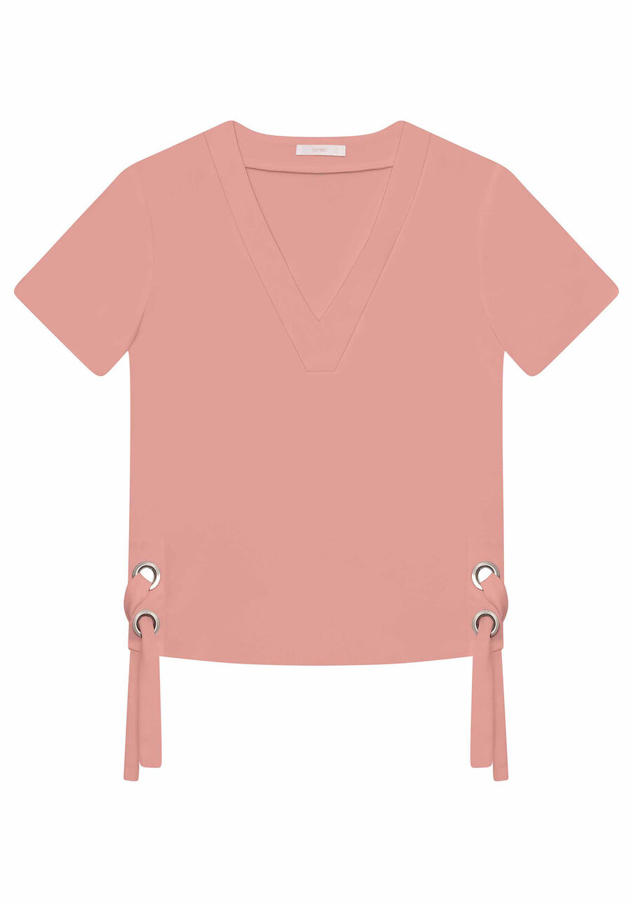 Blusa Amarração Ilhós, . Blusa Amarração Ilhós, , large.