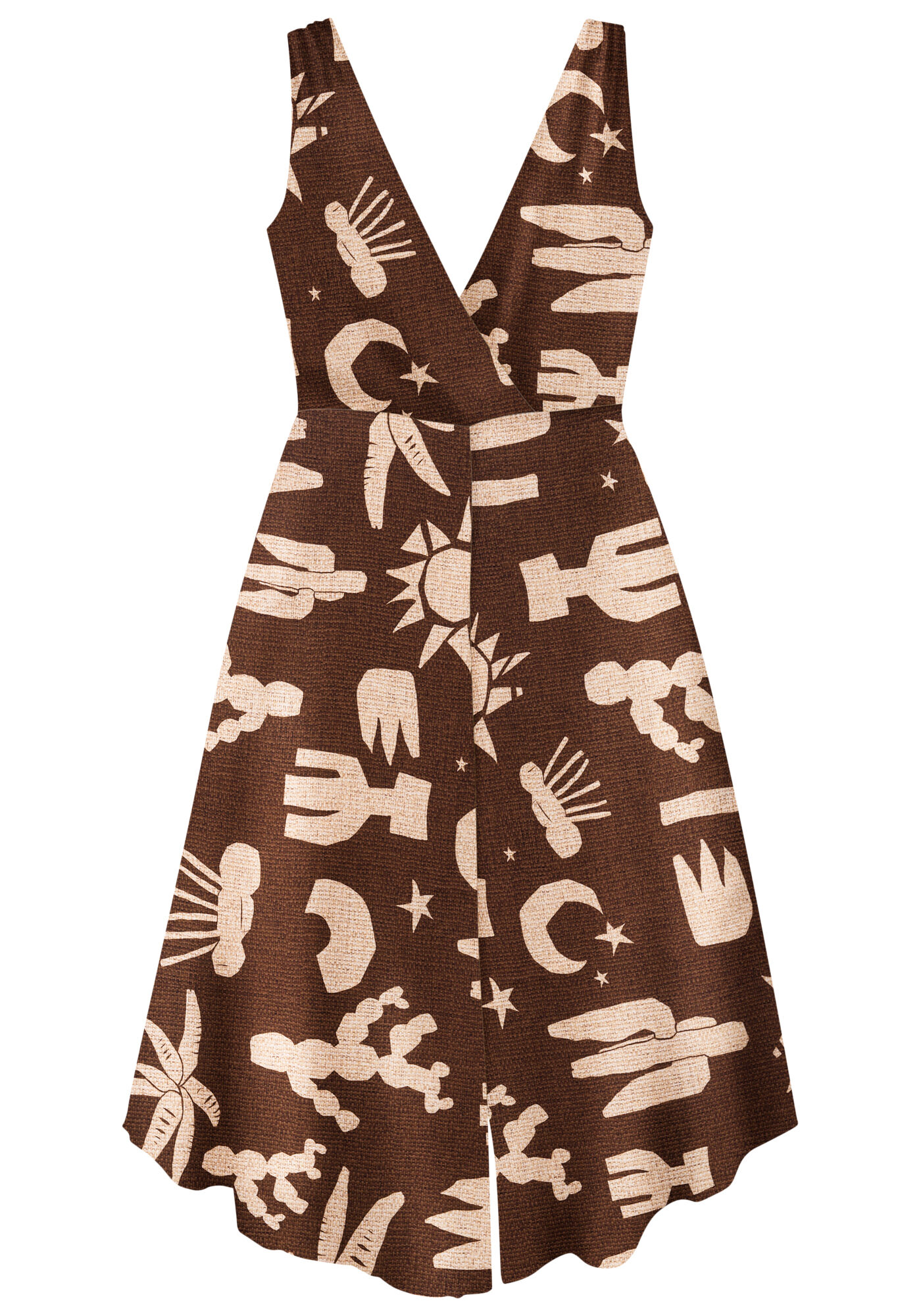 Macac&atilde;o Midi em Viscose com Transpasse, CATIMBAU, large.