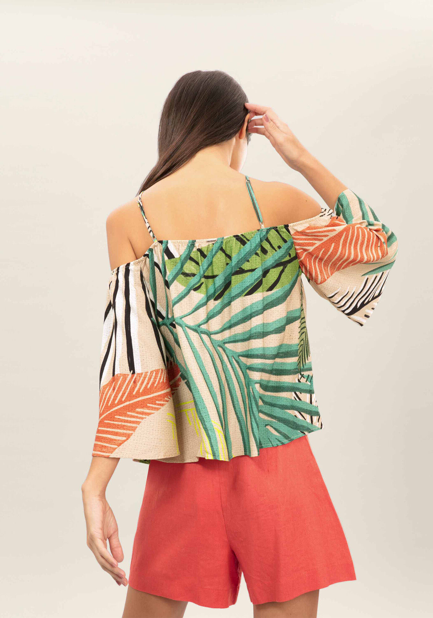 Blusa Manga 3/4 Estampa, , large.