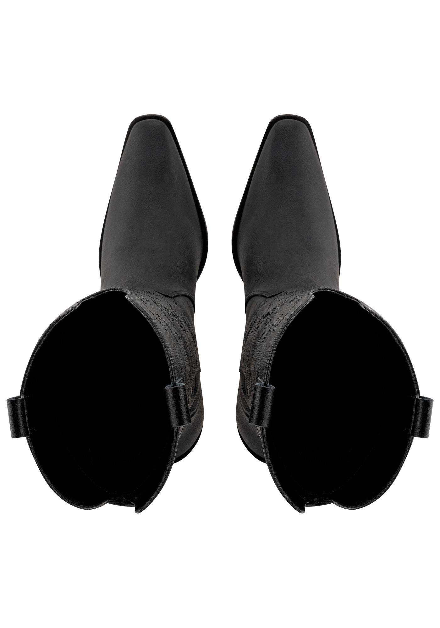 Bota Western Cano M&eacute;dio Bordada, , large.