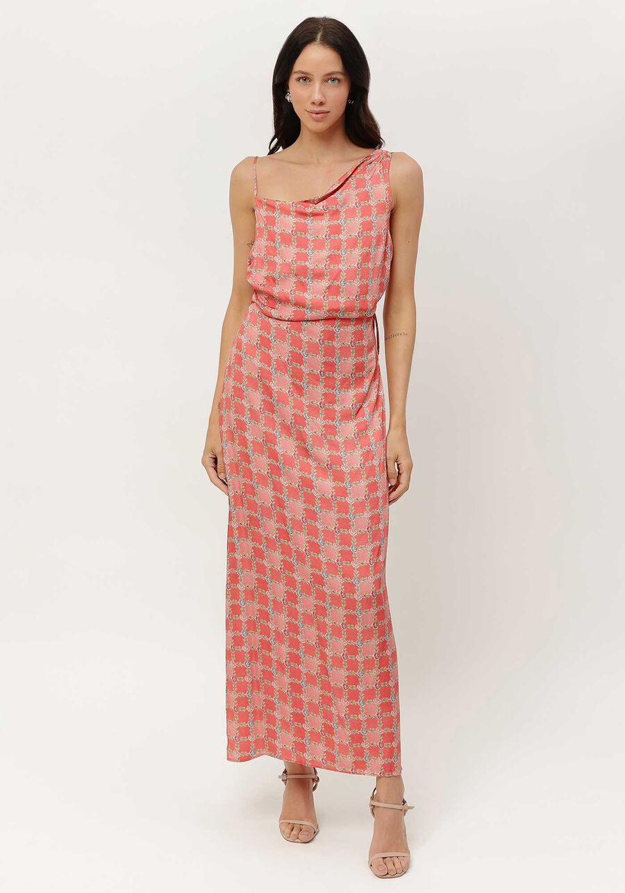 Vestido Midi Estampado Assimétrico, . Vestido Midi Estampado Assimétrico, , large.