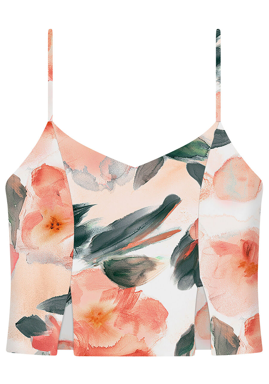 Blusa Tecido Crepe Siena Cropped, . Blusa Tecido Crepe Siena Cropped, , large.