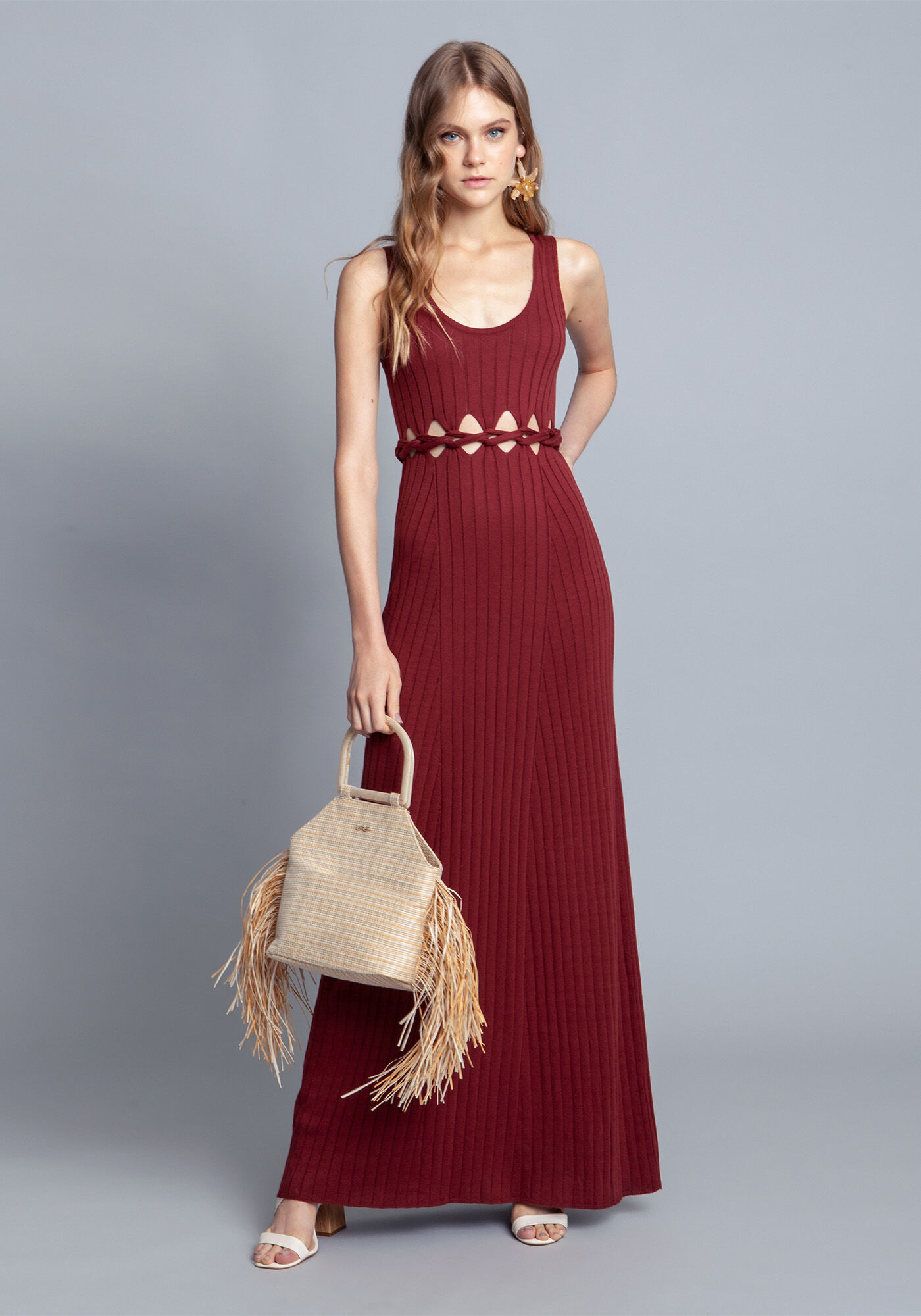 Vestido Tric&ocirc; Cha, ROSA, large.