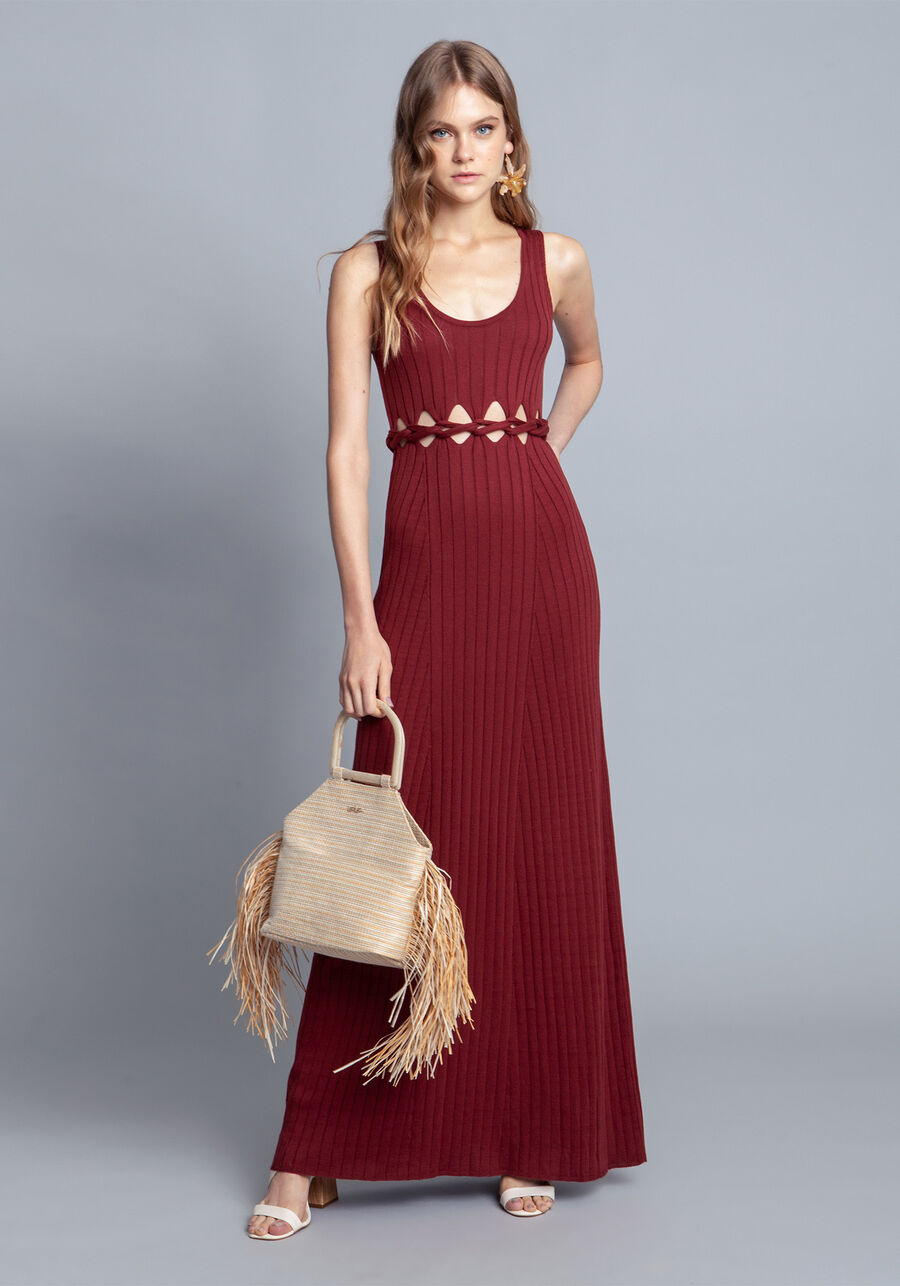 Vestido Tricô Cha, . Vestido Tricô Cha, , large.