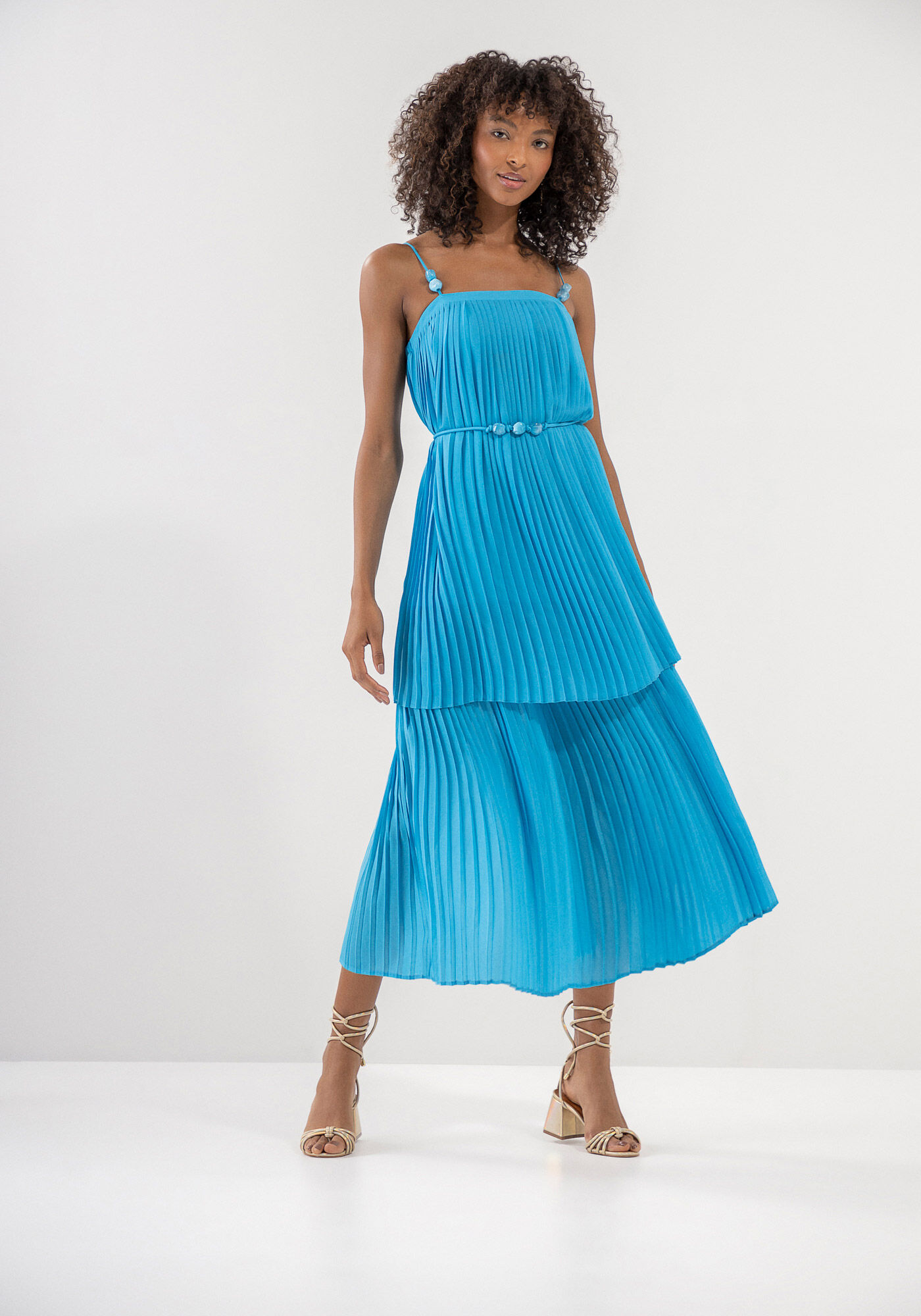 Vestidos midi shop solto