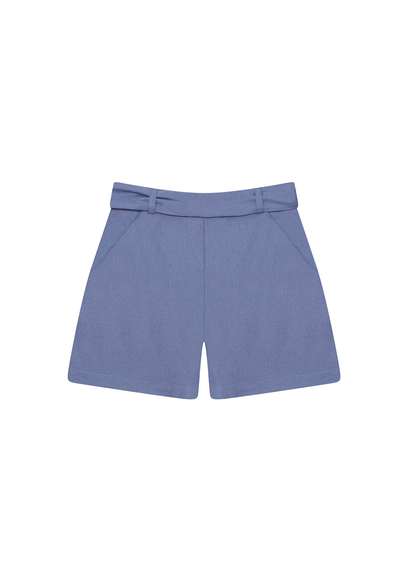 Shorts Tecido Linho Washed Plus, , large.