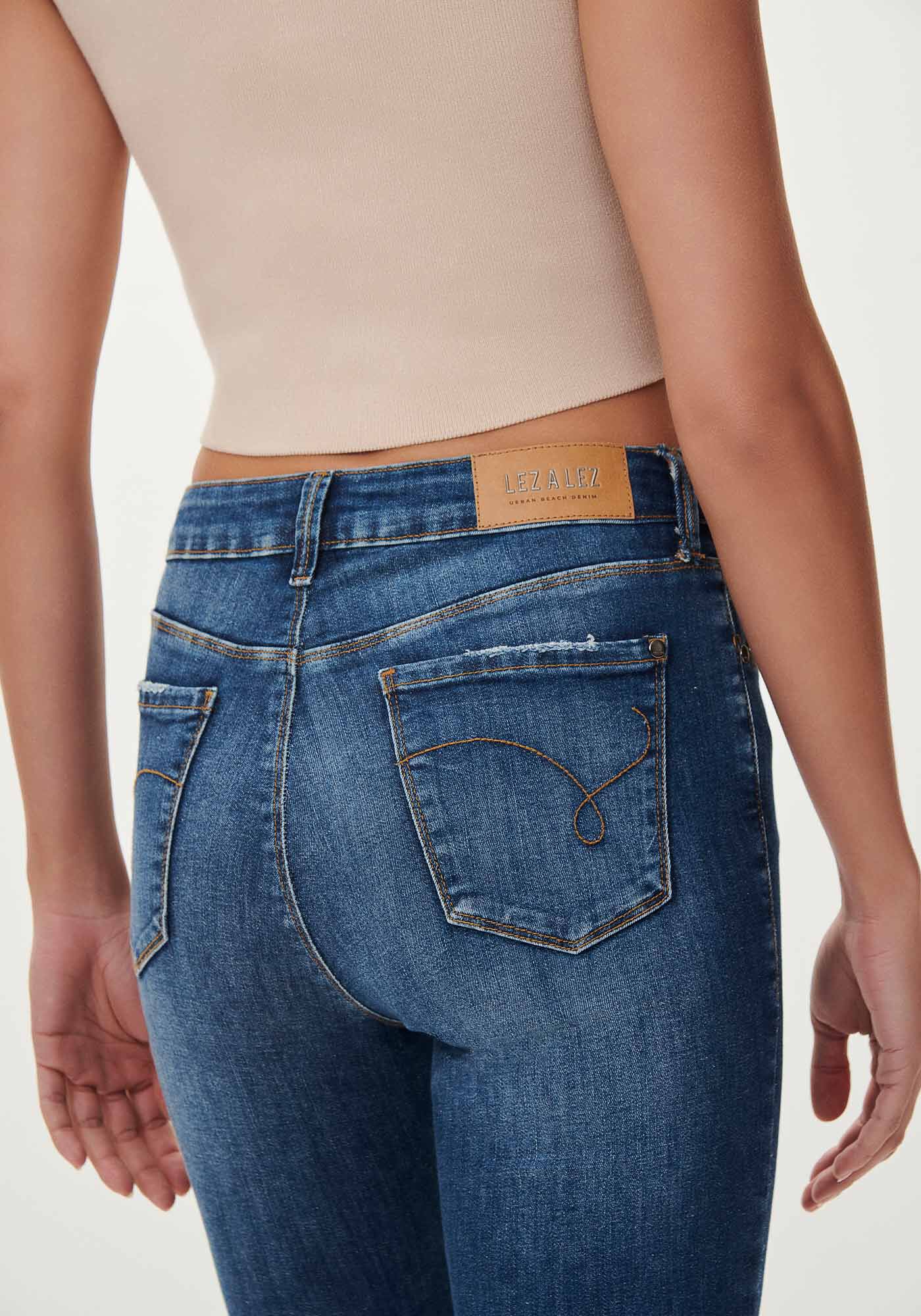 Cal&ccedil;a Jeans Skinny Cintura Alta Every Day, , large.