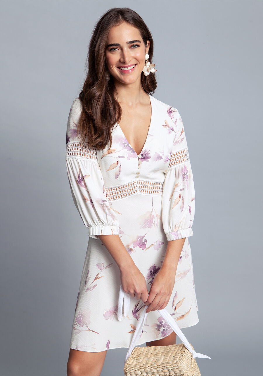 Vestido Tecido Rayon Stars Curto, . Vestido Tecido Rayon Stars Curto, , large.