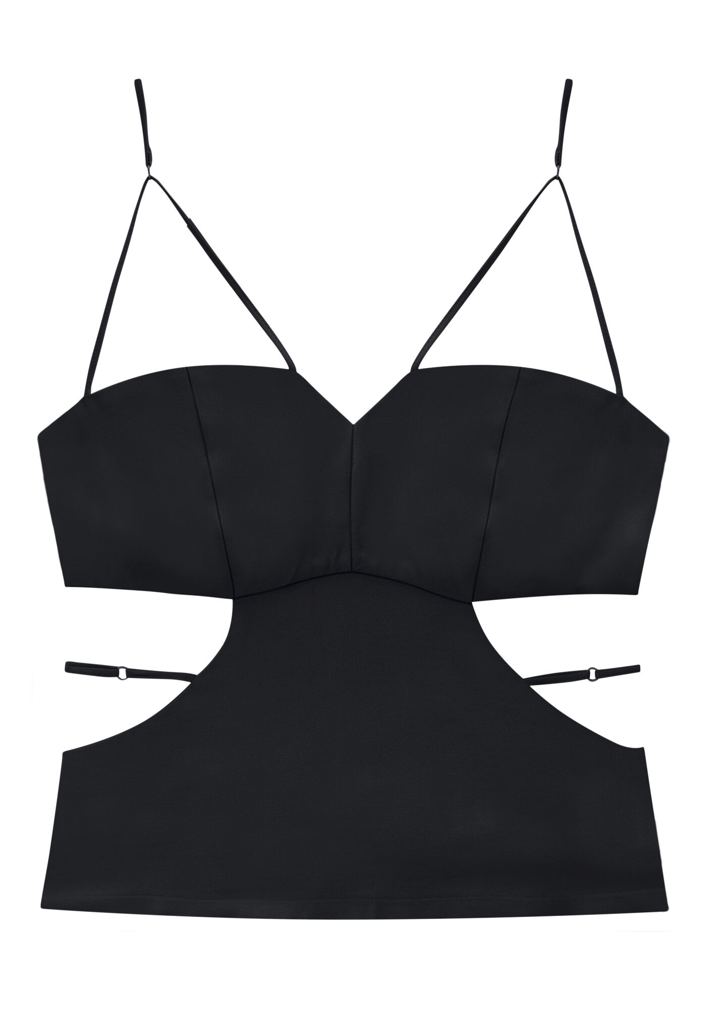 Blusa em Crepe com Cut Out e Al&ccedil;as, , large.