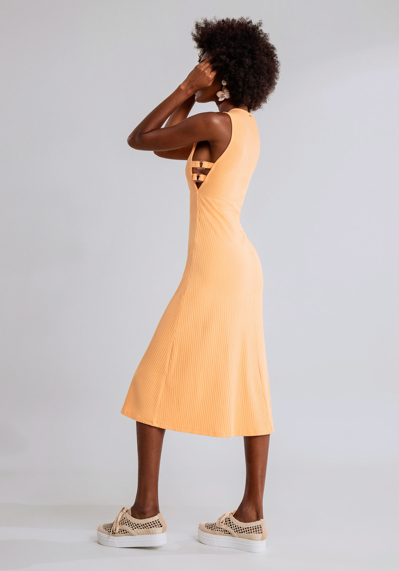 Vestido Malha Constine Malaga Midi, , large.