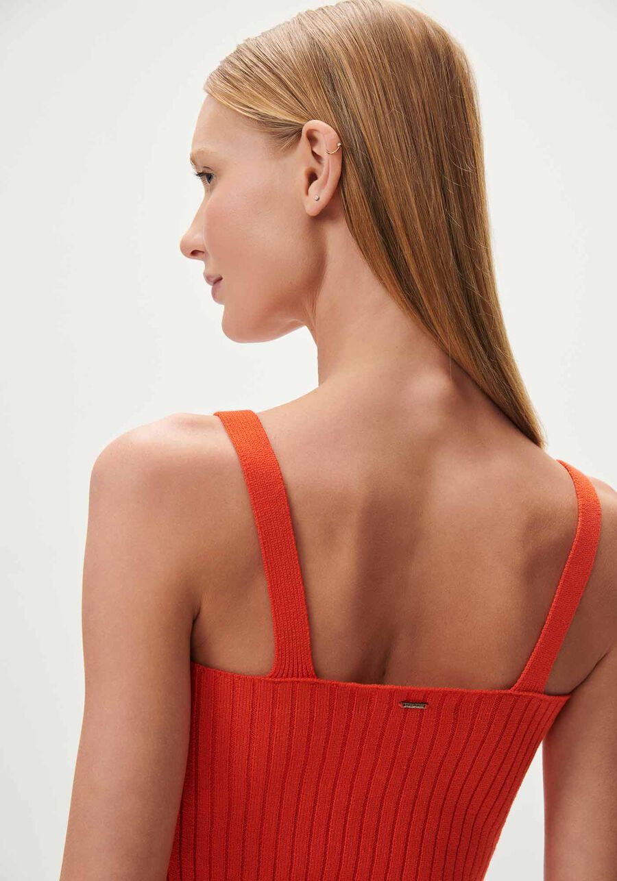 Blusa Cropped em Tricô com Decote V, . Blusa Cropped em Tricô com Decote V, , large.