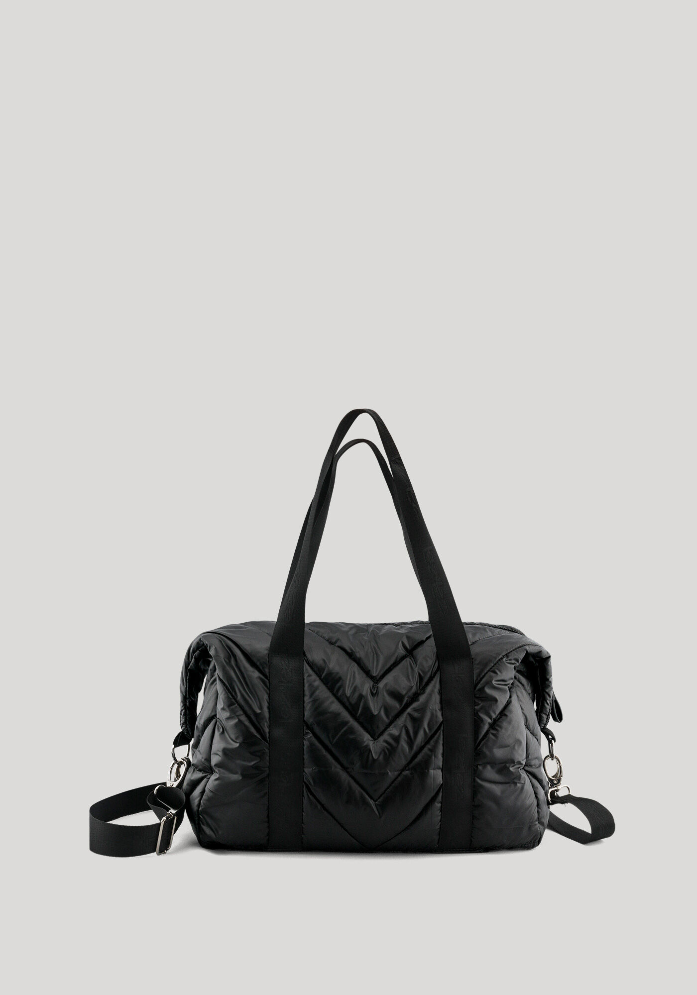 Bolsa Grande Com Al&ccedil;as Duplas E Acabamento Em Matelass&ecirc; Move, , large.