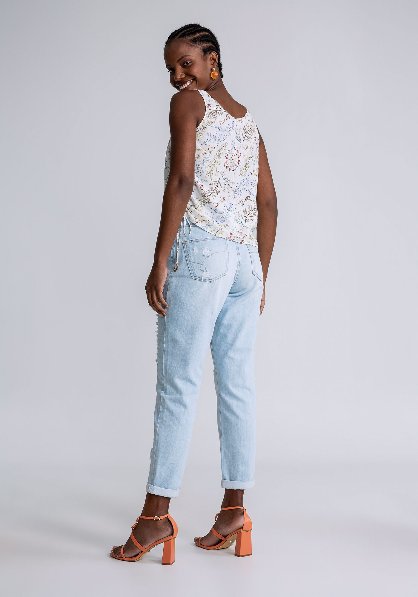 Regata Amarra&ccedil;&atilde;o Lateral Estampa, MEMORIAS, large.