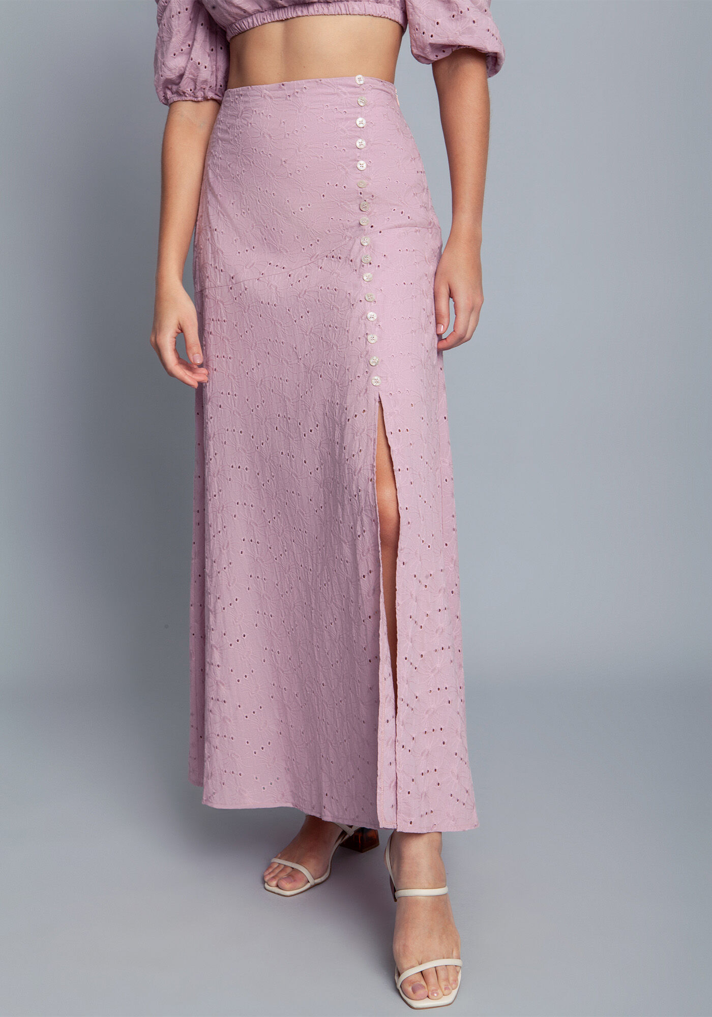 Saia Tecido Laise Flores Rosa Persefone, , large.