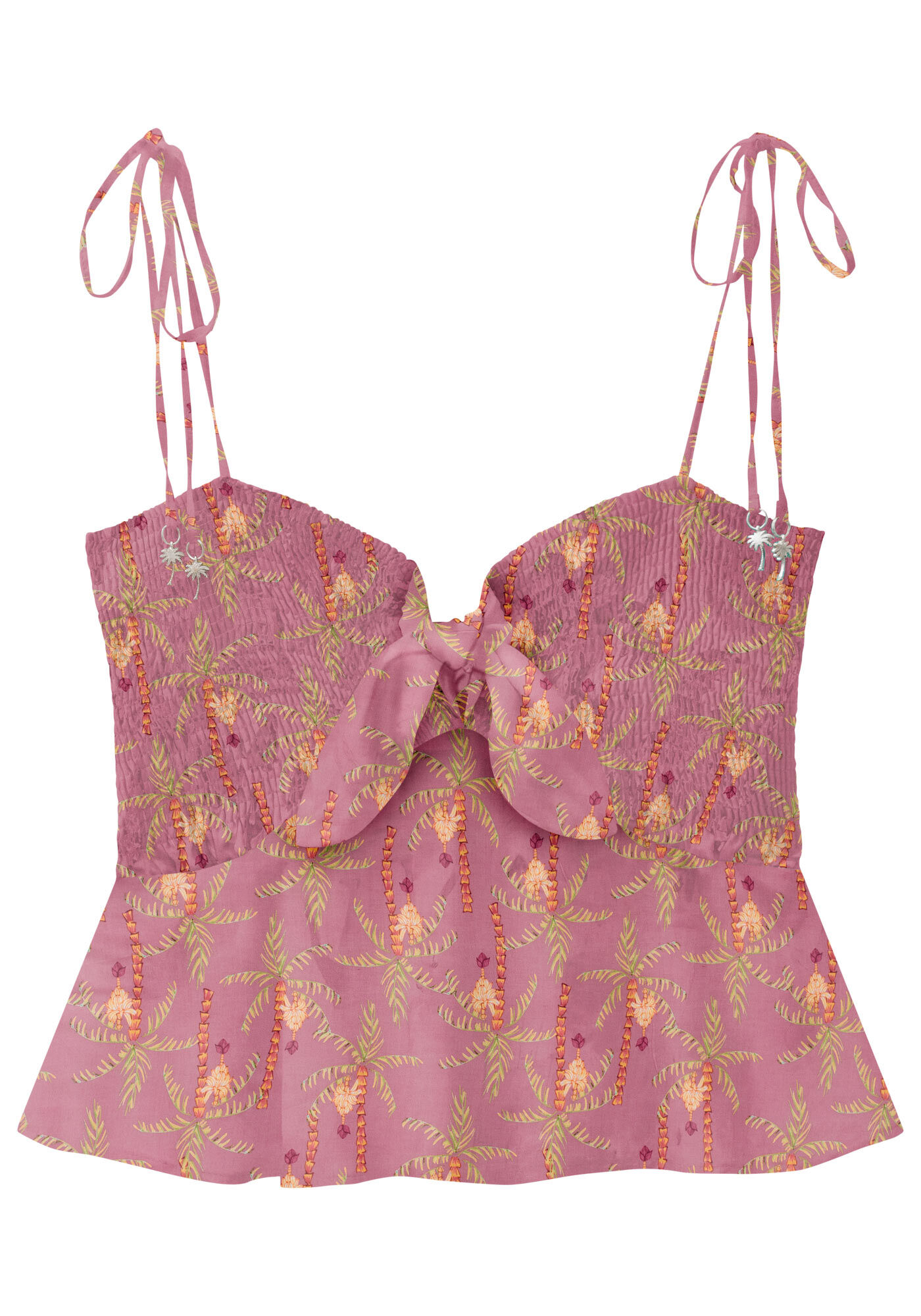 Blusa com Al&ccedil;as com Lastex e Amarra&ccedil;&atilde;o, , large.