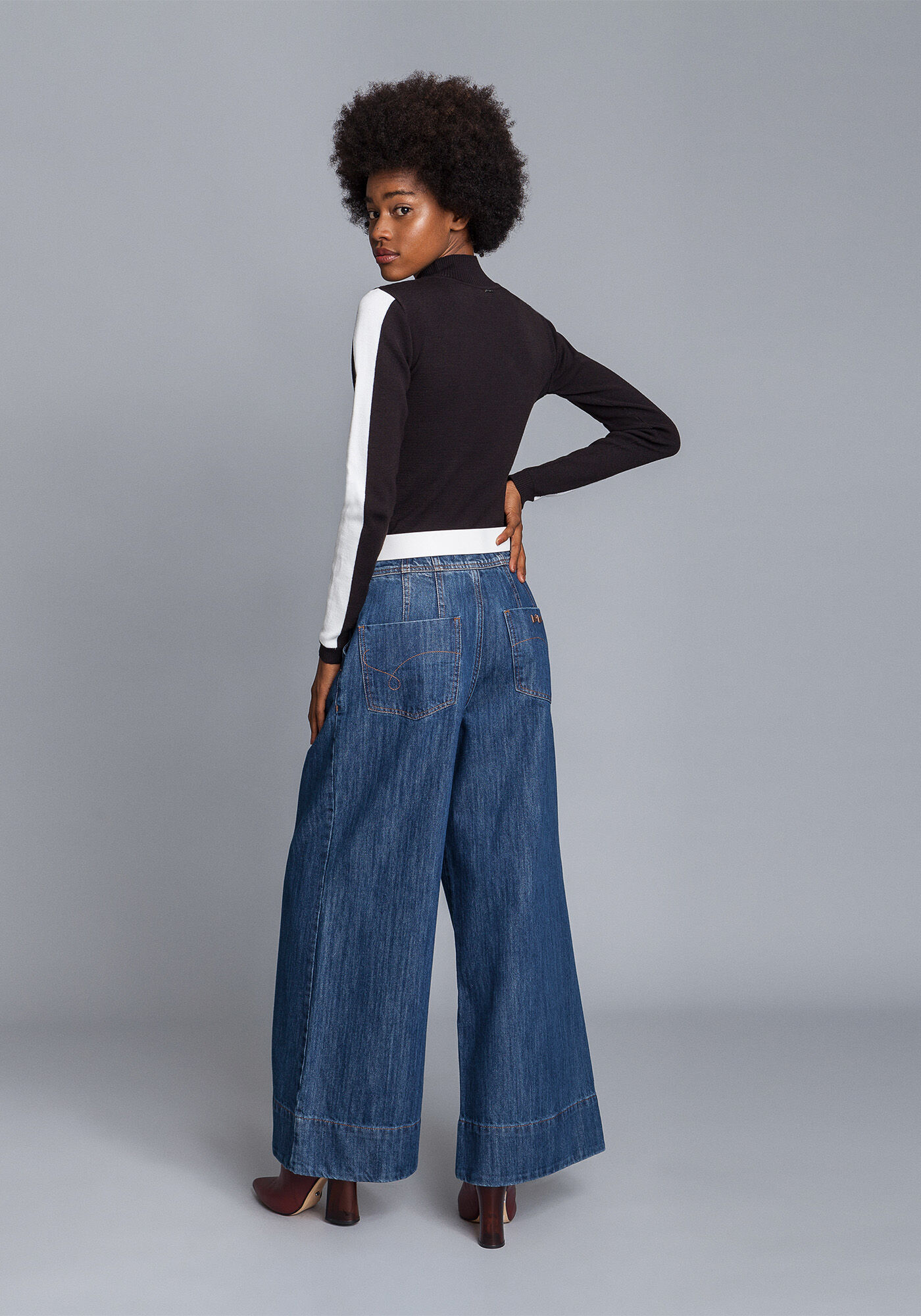 Body Manga Longa Gola Alta Tric&ocirc;, , large.