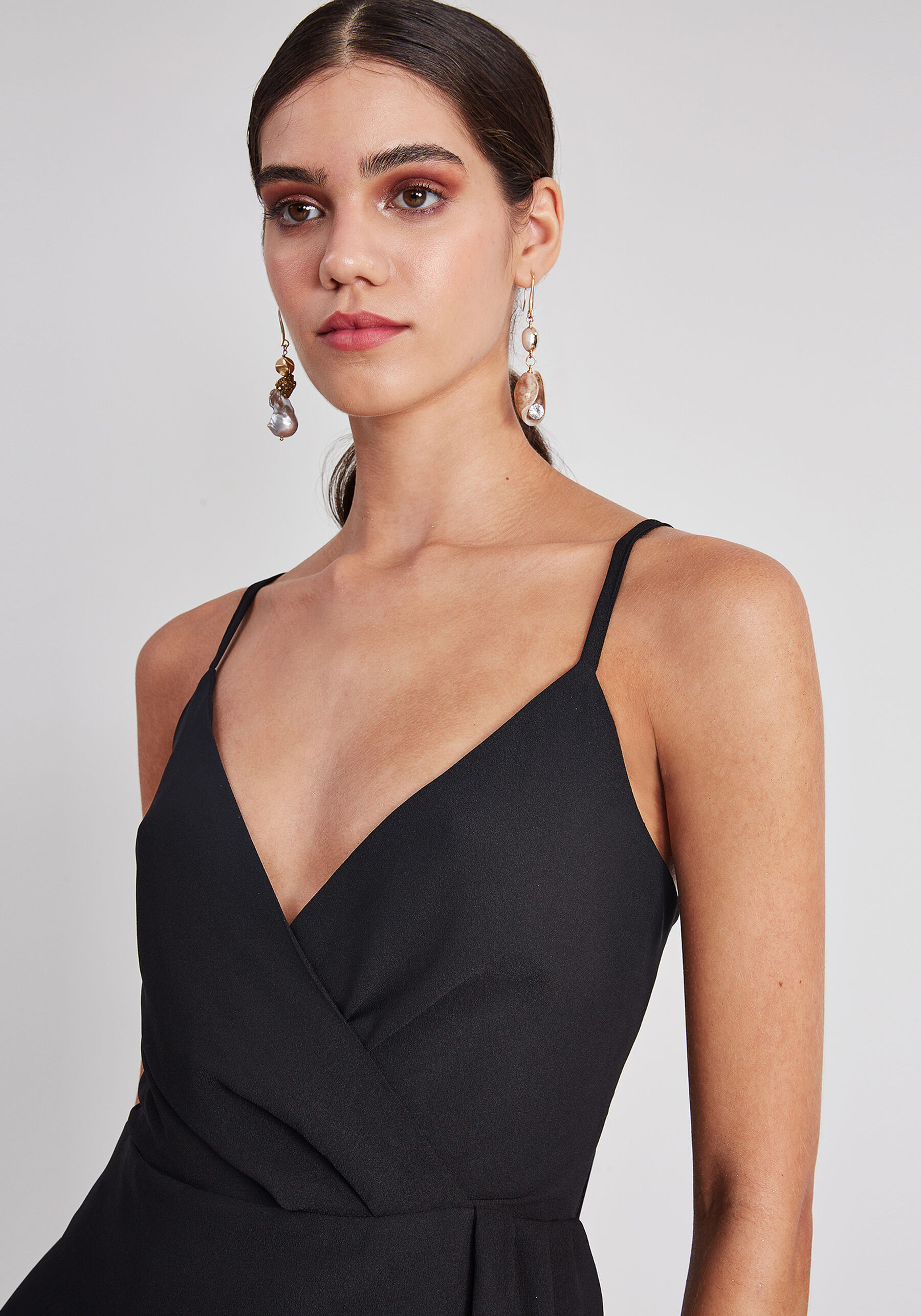 Vestido com Alças Transpassado, . Vestido com Alças Transpassado, , large.