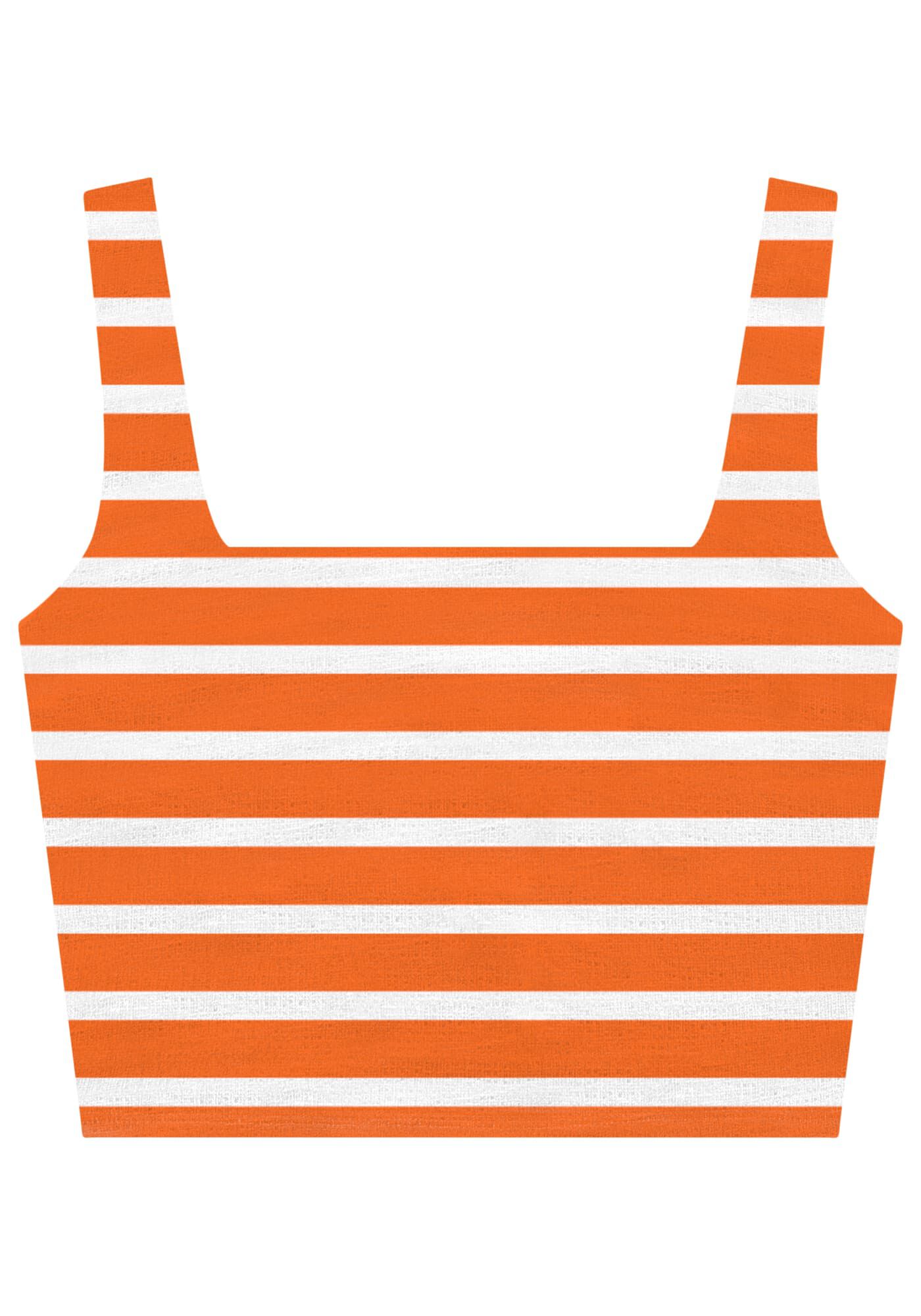 Regata Cropped em Malha com Decote Quadrado, , large.