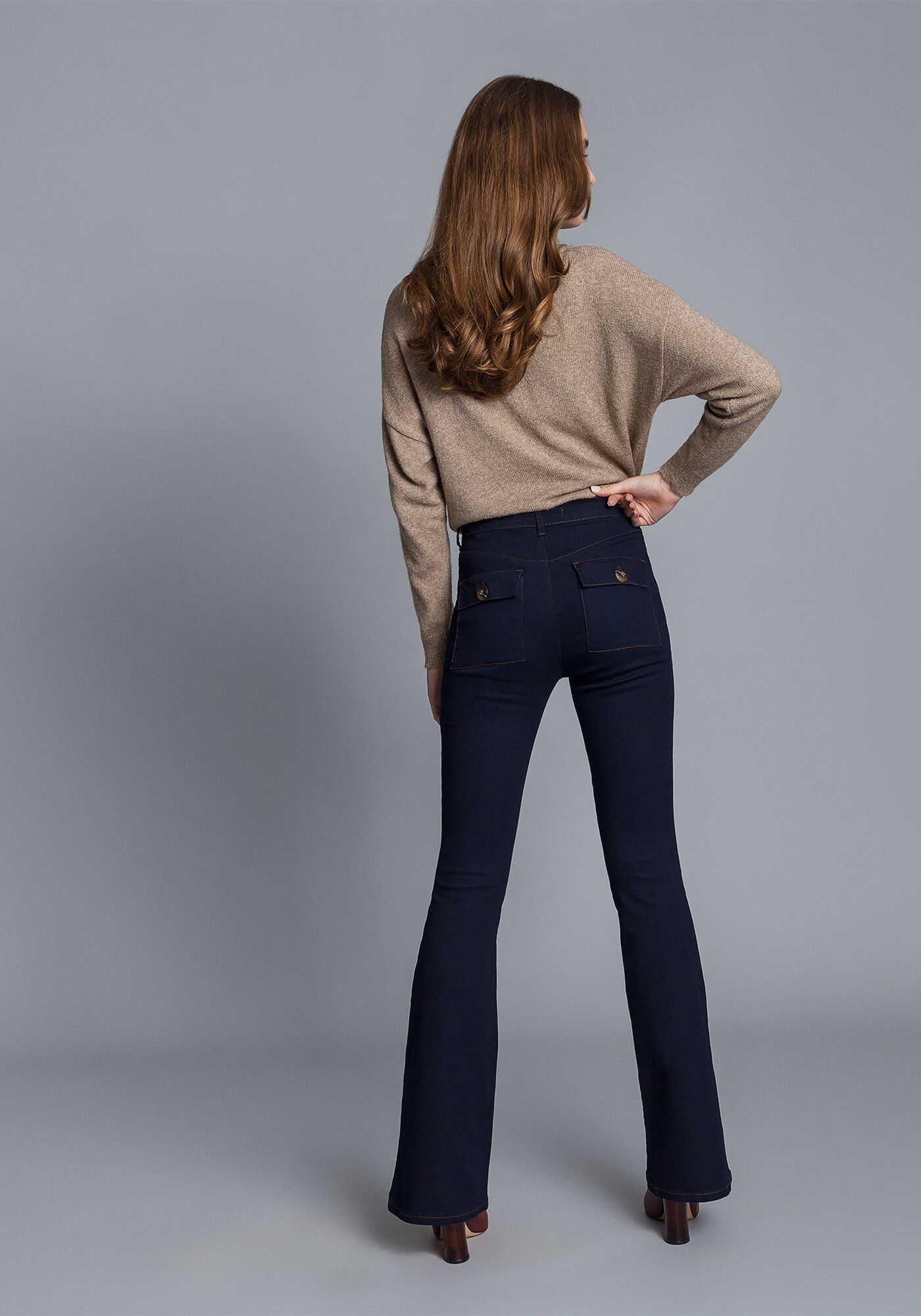 Cal&ccedil;a Super Flare Malibu Elastic, , large.