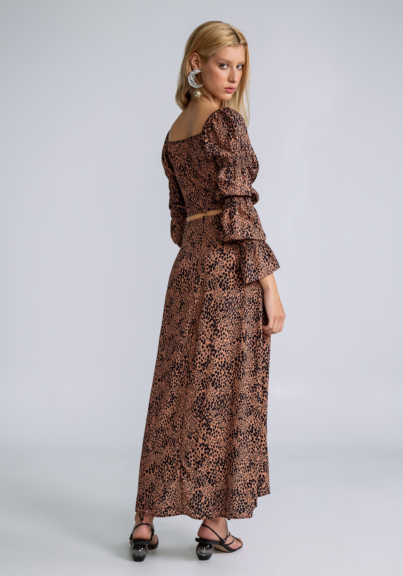 Saia M&iacute;di Babado Transpassado, , large.