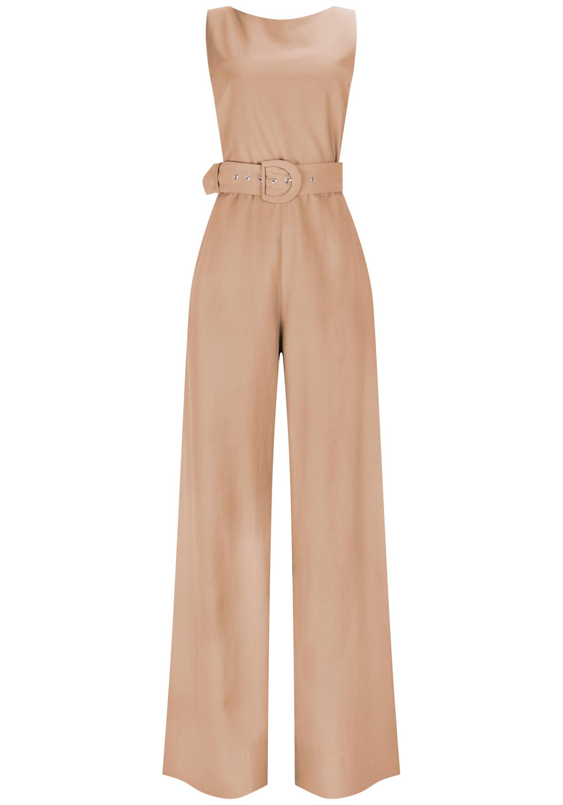 Macacão Longo Wide Leg com Cinto, . Macacão Longo Wide Leg com Cinto, , large.