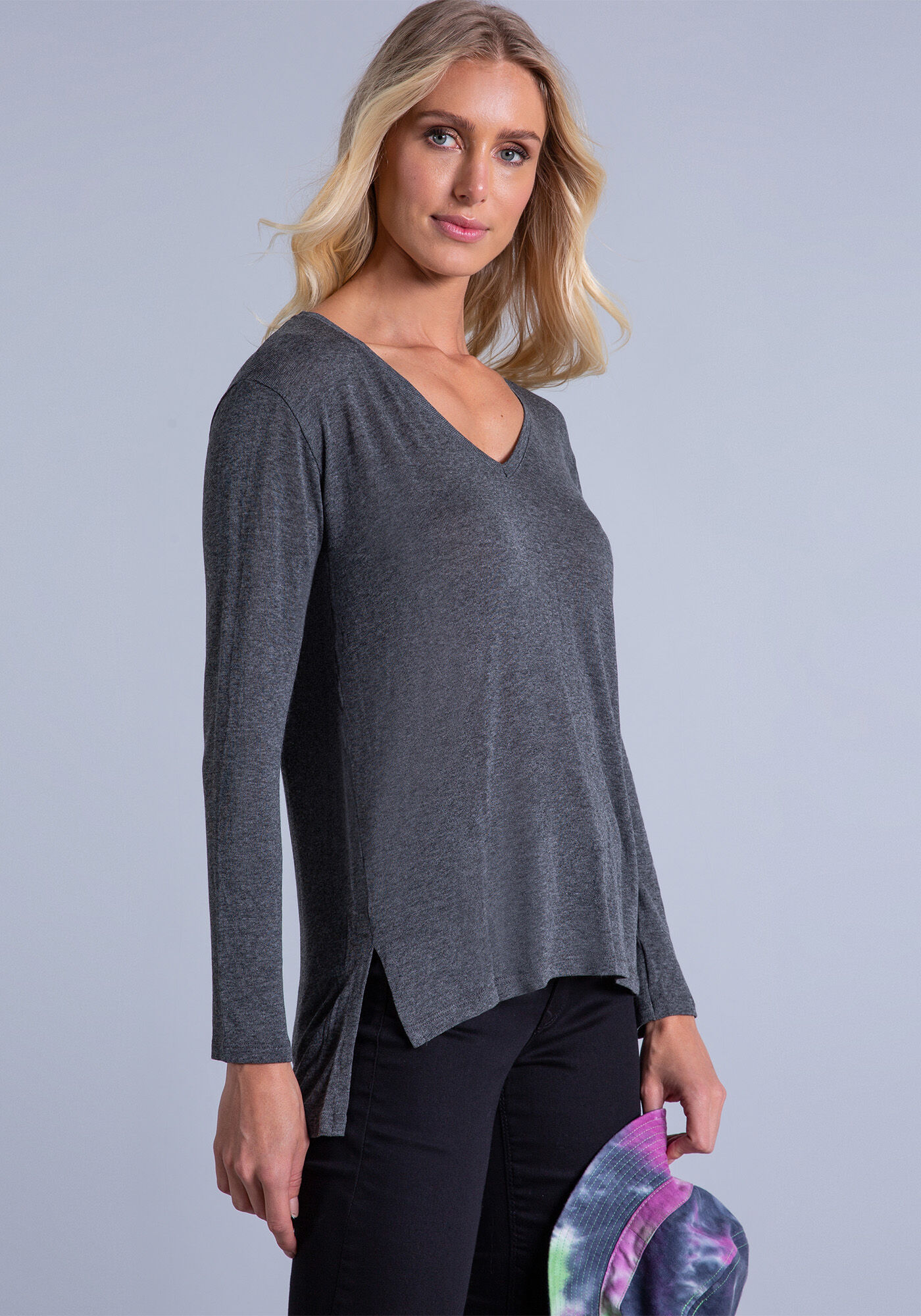 Blusa Manga Longa B&aacute;sica, , large.