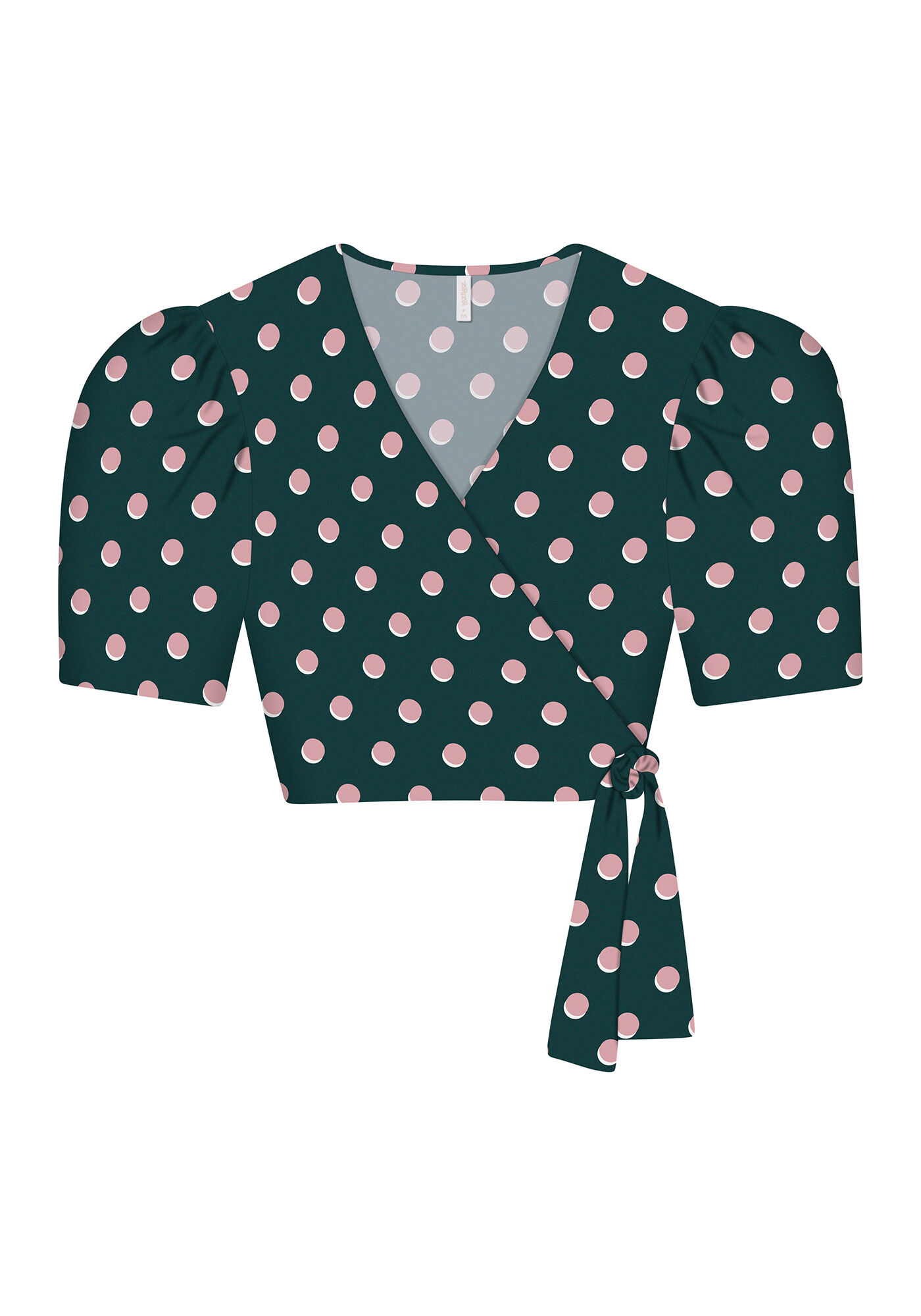 Blusa Cropped Transpassada Estampa, POA, large.