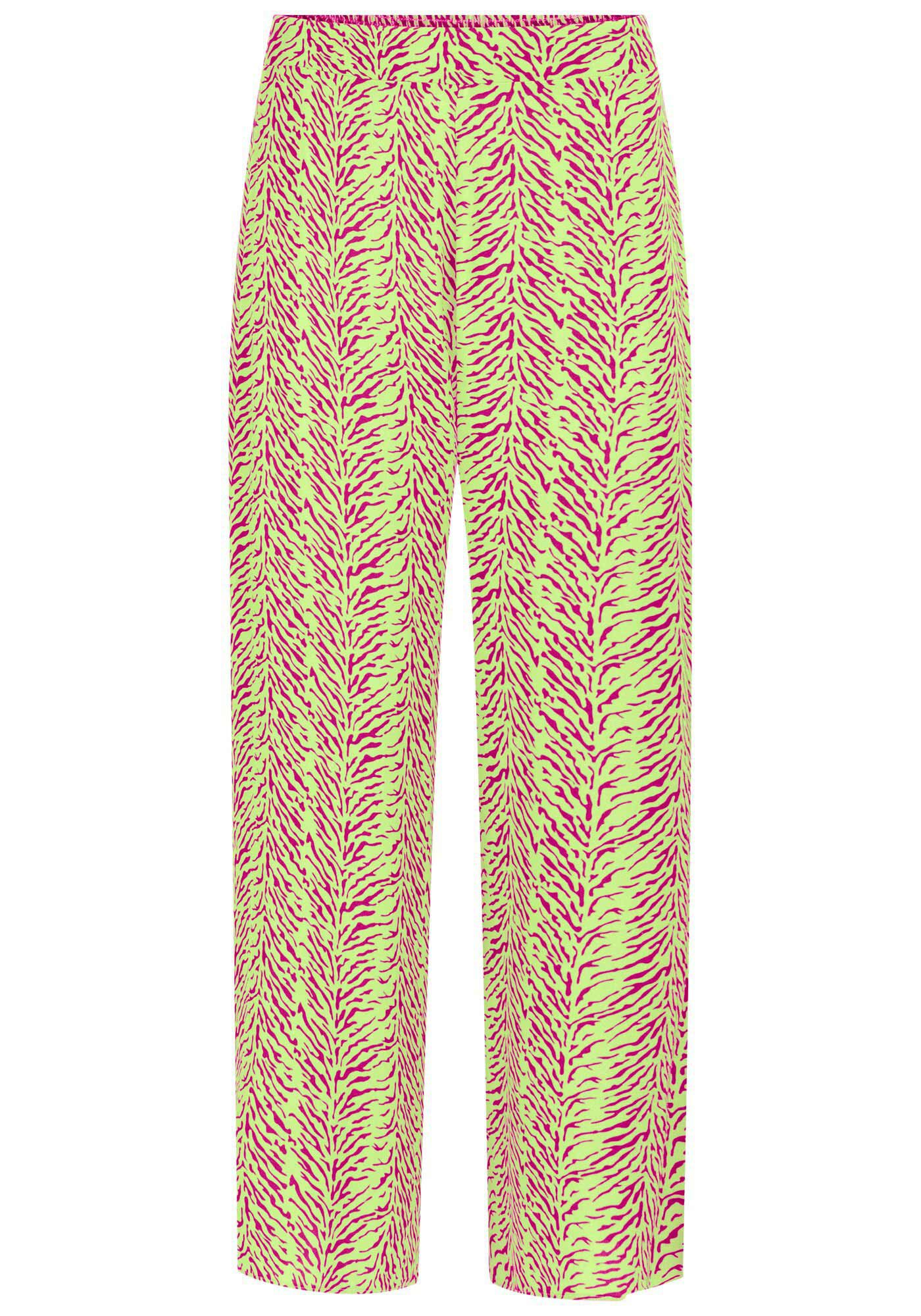 Cal&ccedil;a Reta Sa&iacute;da de Praia em Viscose Estampada, , large.