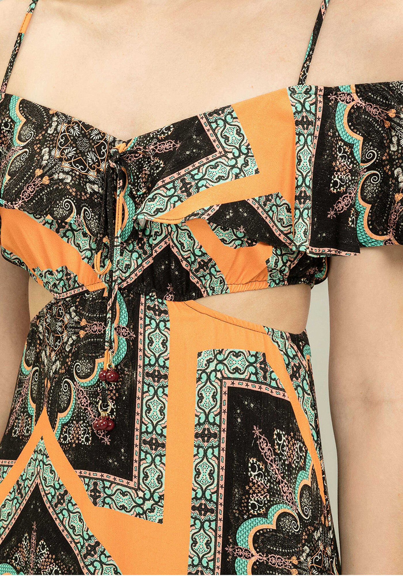 Vestido M&iacute;di Estampa, , large.