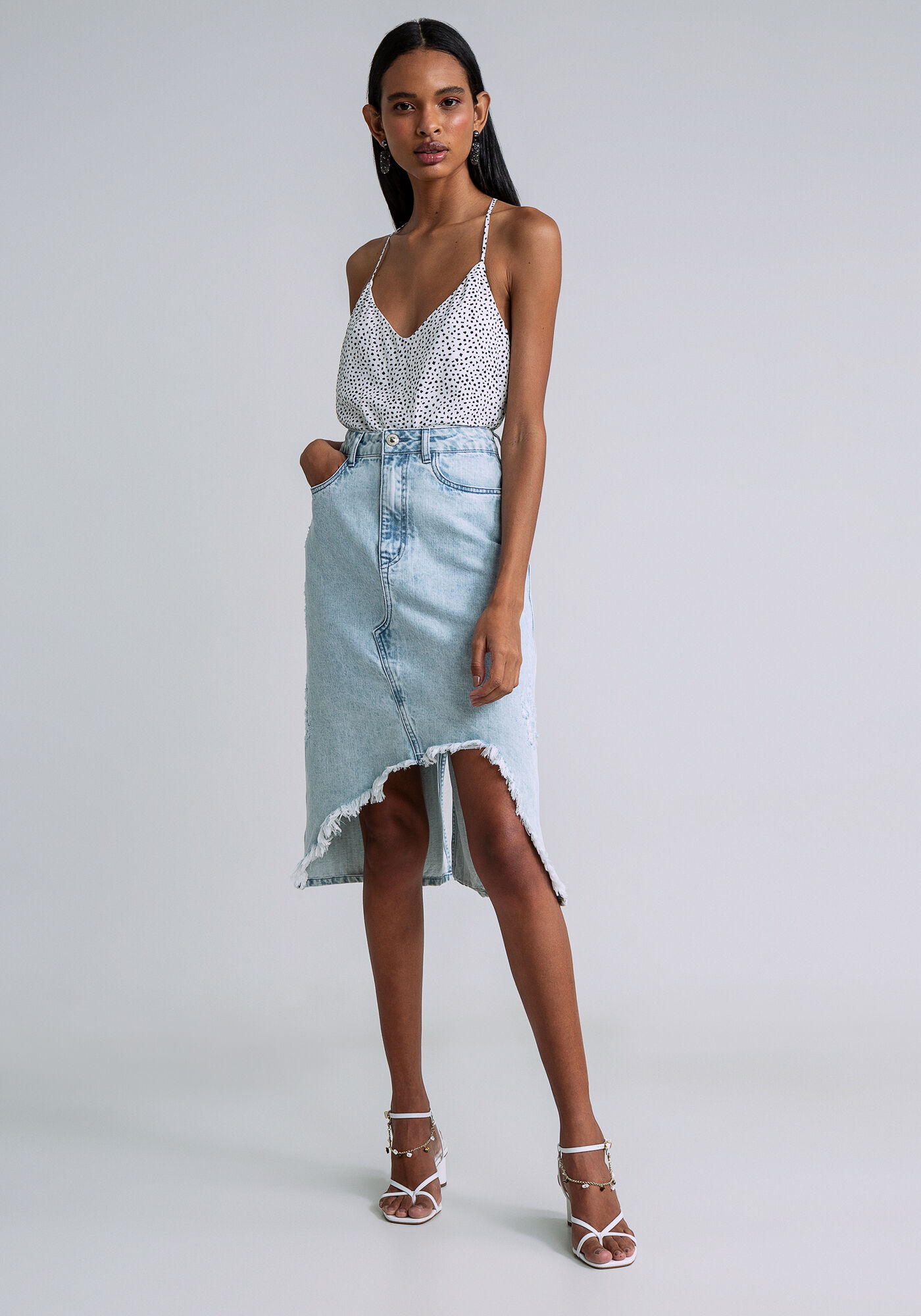 Blusa Al&ccedil;as Detalhe Costas Estampa, , large.