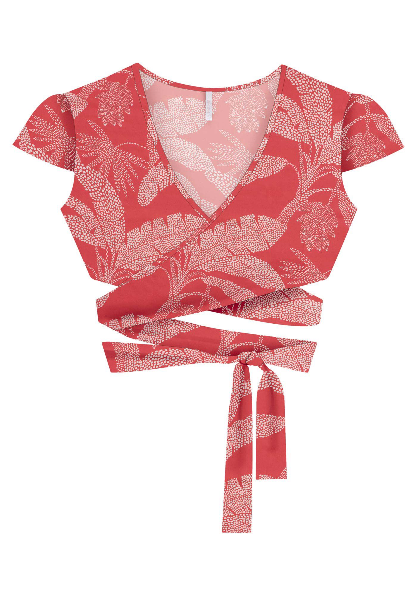 Blusa Transpassada em Viscose com Amarra&ccedil;&atilde;o, , large.