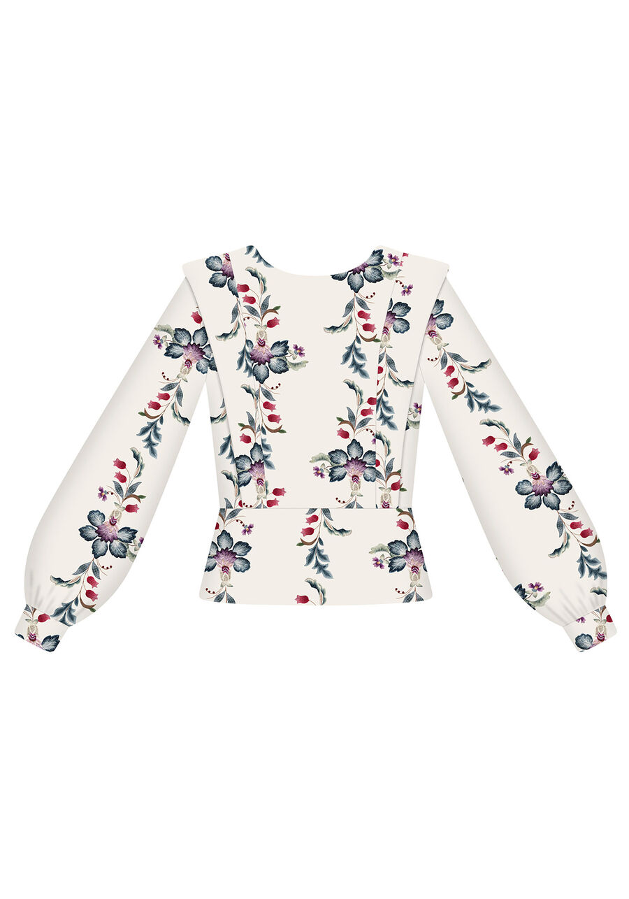 Blusa Tecido Rayon Bali Ornamental, . Blusa Tecido Rayon Bali Ornamental, , large.