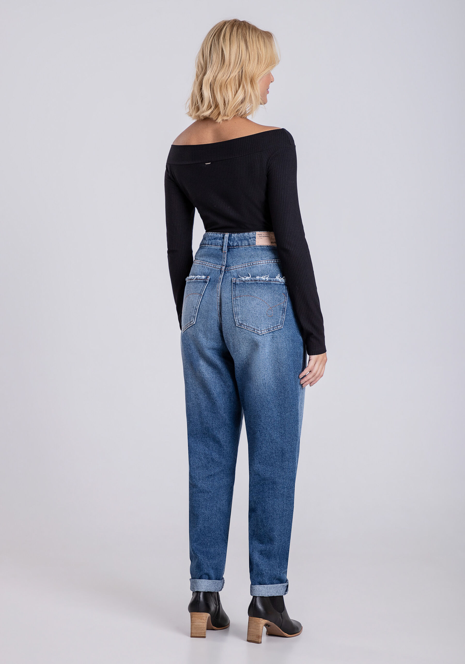 Blusa Manga Longa em Malha Ombro a Ombro, . Blusa Manga Longa em Malha Ombro a Ombro, , large.