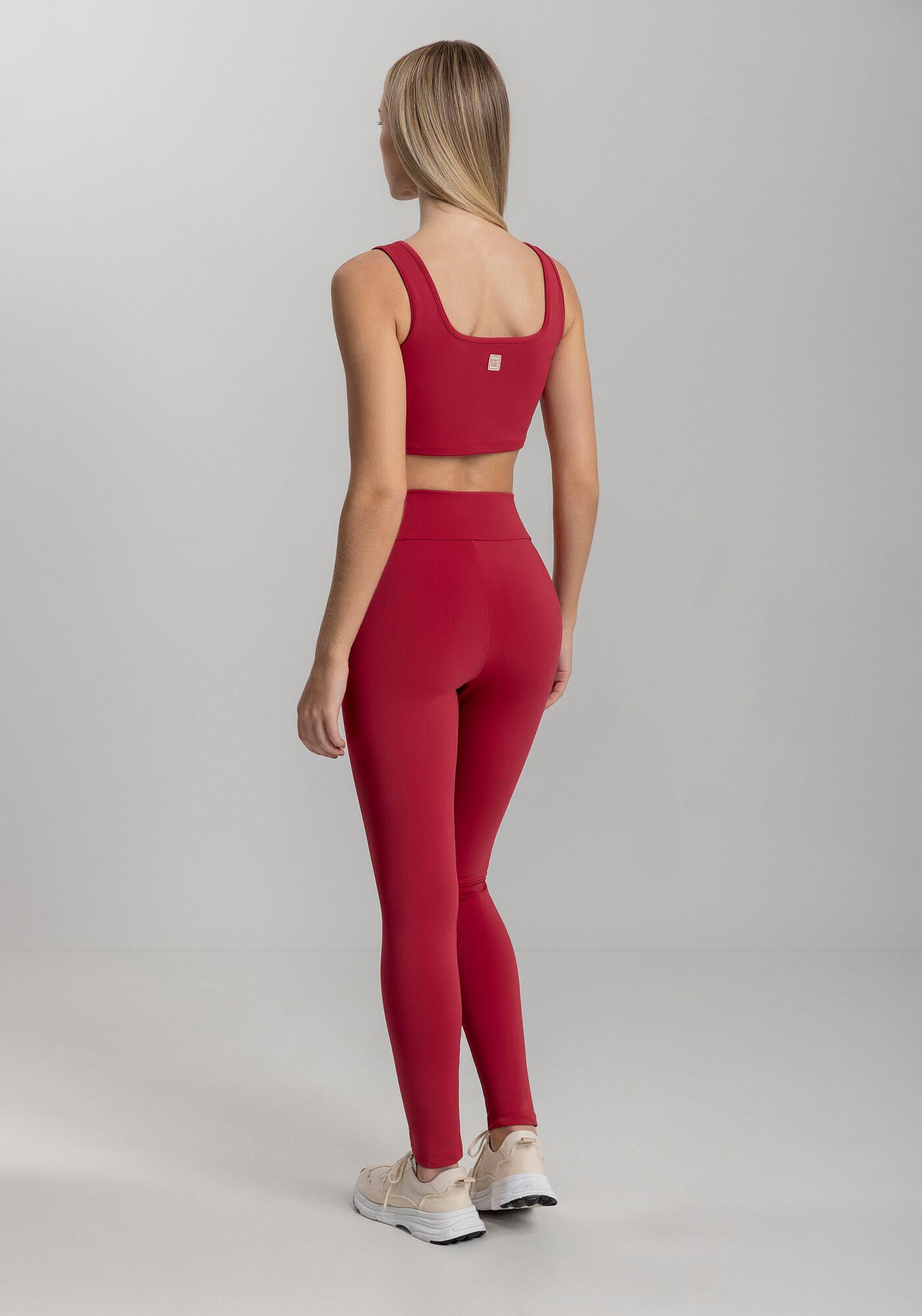 Cal&ccedil;a Legging B&aacute;sica De Cintura Alta Em Malha Move, , large.