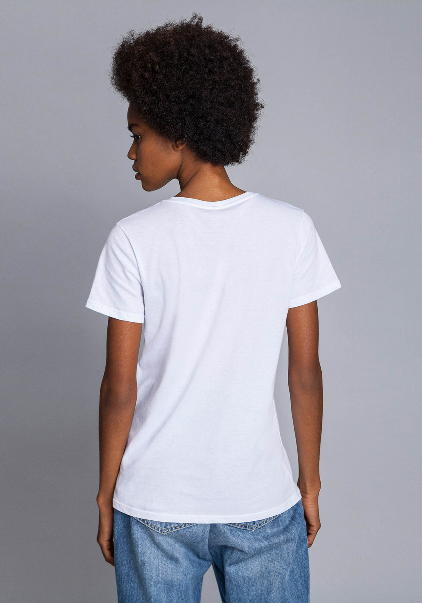 Blusa Recorte La&ccedil;o Estampa Long Beach, , large.