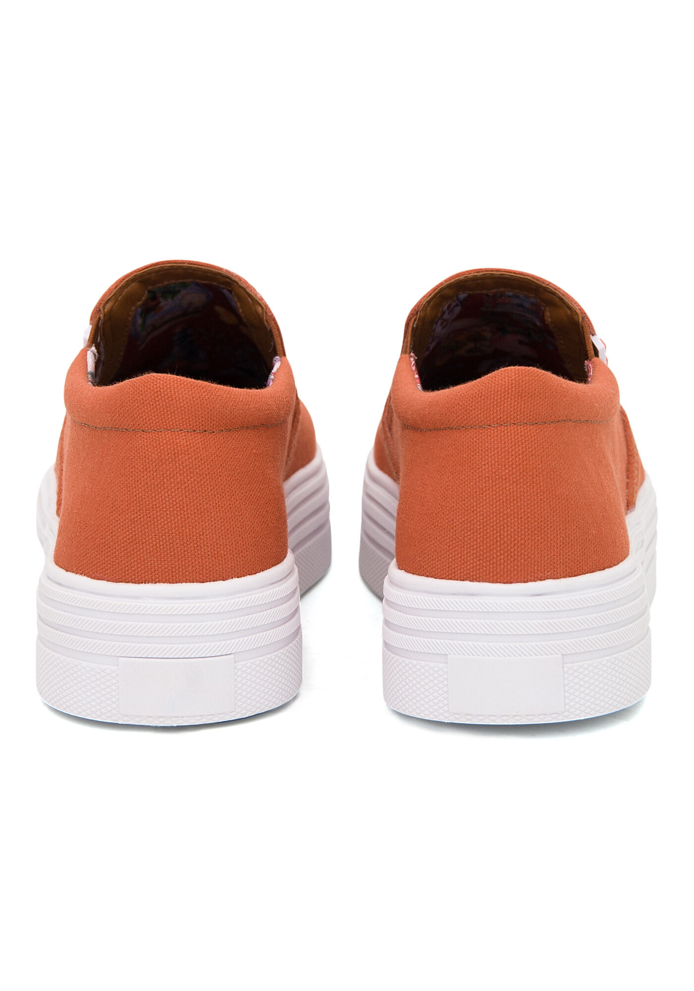 T&ecirc;nis Slip On Flatform, MARROM OXIDO, large.