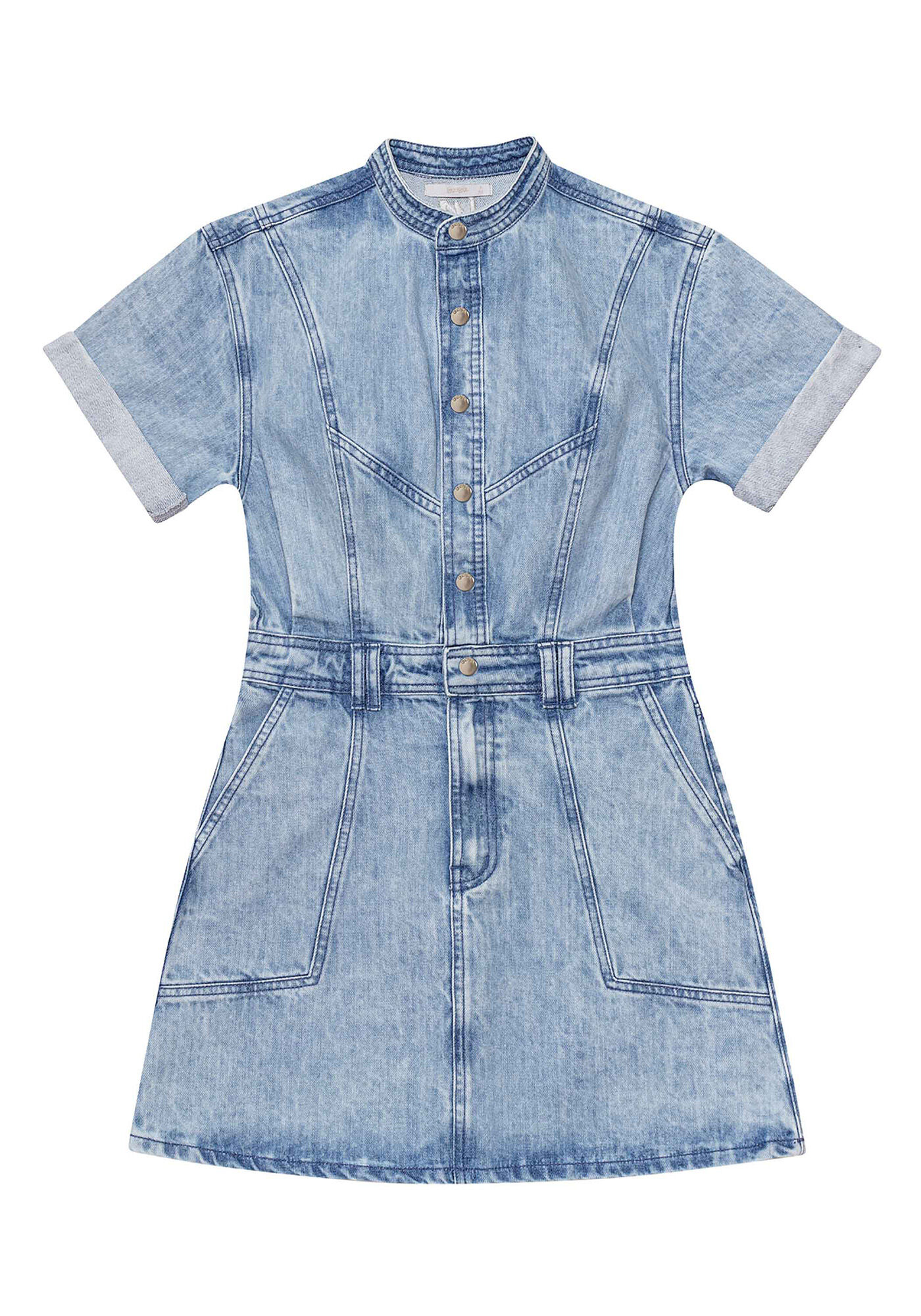 Vestidos Jeans Curto, , large.