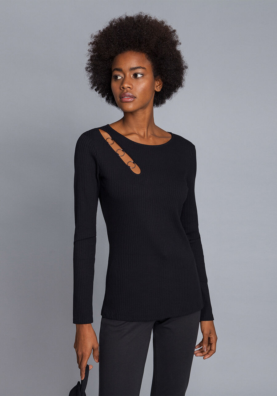 Blusa Manga Longa Argolas, . Blusa Manga Longa Argolas, , large.